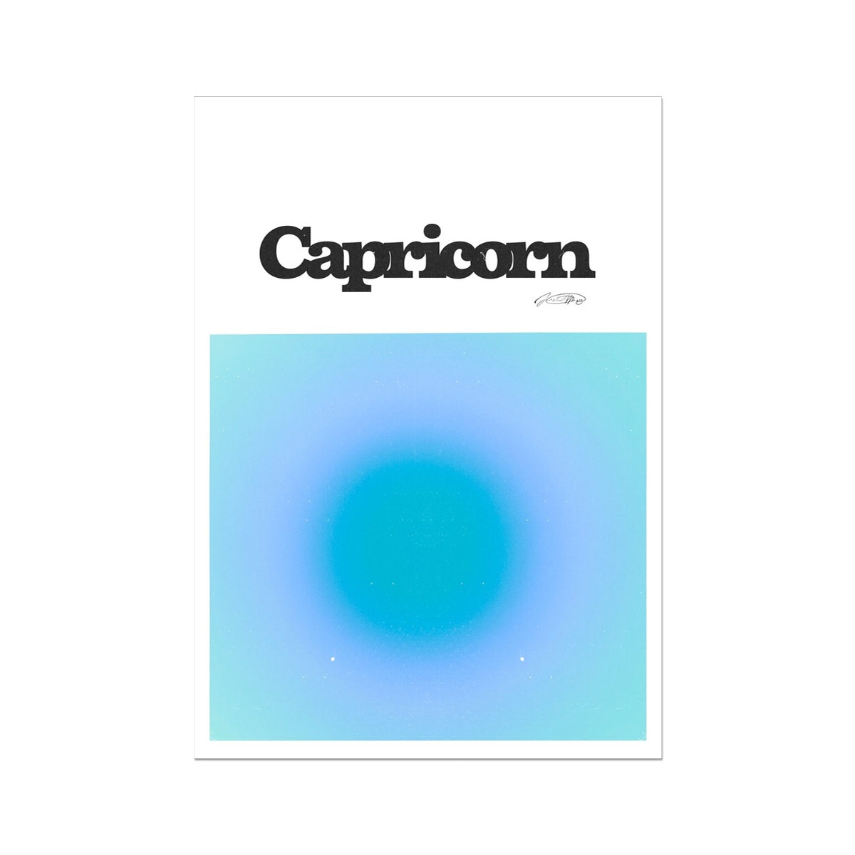 Our Capricorn Aura art print is the perfect wall art to show off your star sign. Find a zodiac gradient print or poster in our astrology collection.