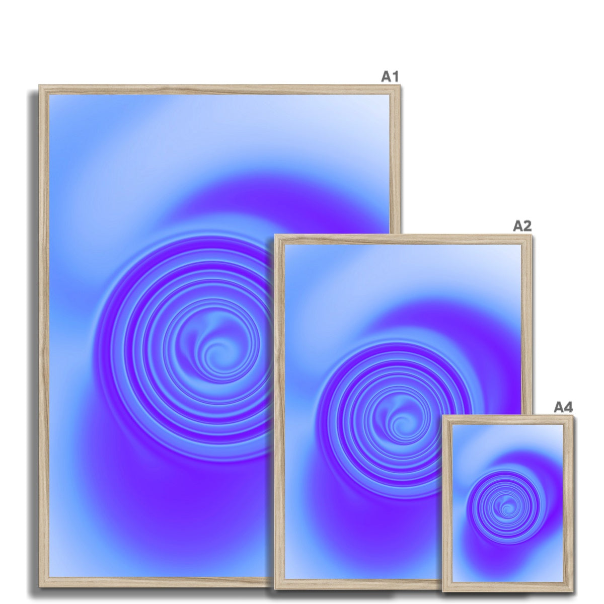 © les muses / Abstract aura wall art prints featuring warped gradients swirled to appear similar to a rabbit hole. Our colorful aura gradient posters are an aesthetic addition to any dorm or apartment decor.