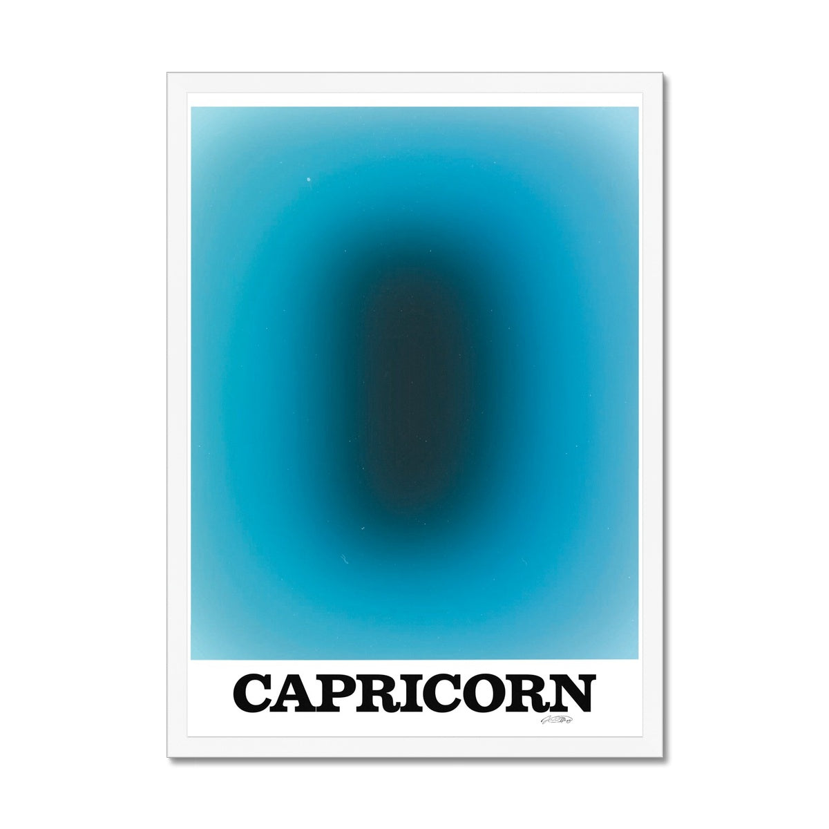 Our Capricorn Aura art print is the perfect wall art to show off your star sign. Find a zodiac gradient print or poster in our astrology collection.