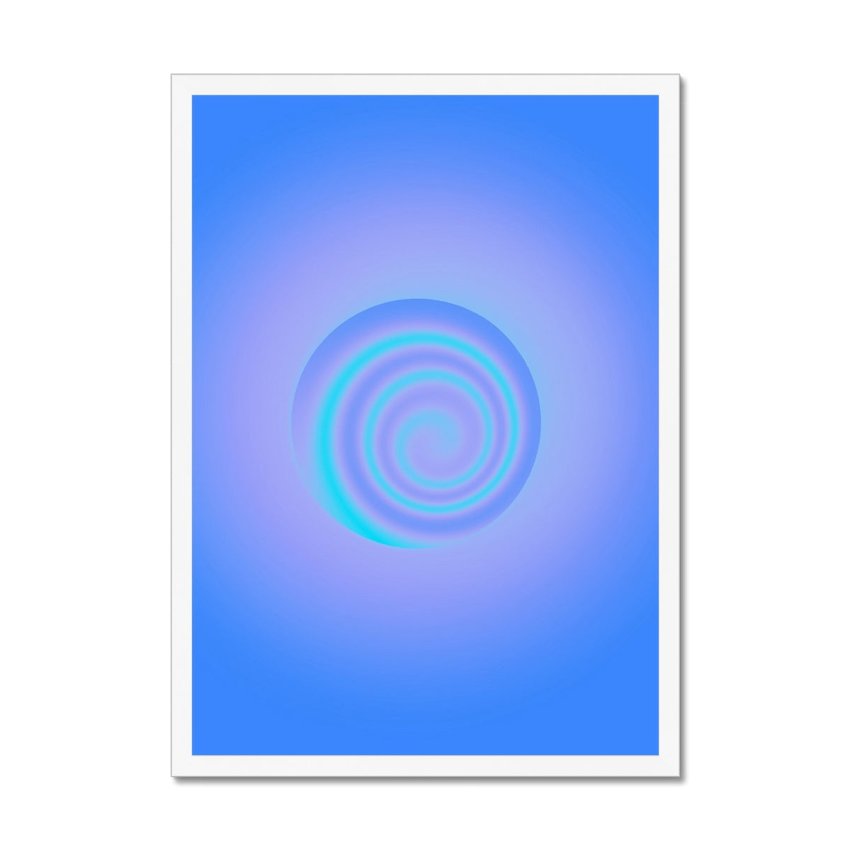 Sunset gradient aura wall art prints featuring warped pastel gradients. Colorful aura gradient posters perfect as aesthetic dorm and apartment decor.