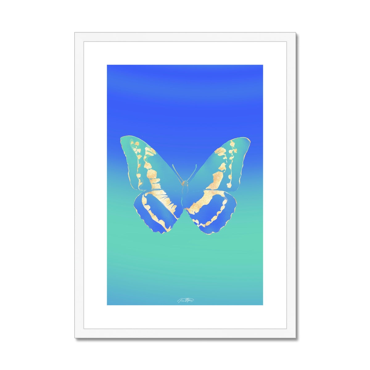 © les muses / Psyches is a collection of butterfly art prints featuring original illustrations of butterflies in an array with aura, gradient and glitter colors. The collection was inspired from the formal greek word psyche, thought to be the soul of the dead, and is comprised of over a hundred dreamy danish pastel butterfly posters, with silver and gold foil options. 