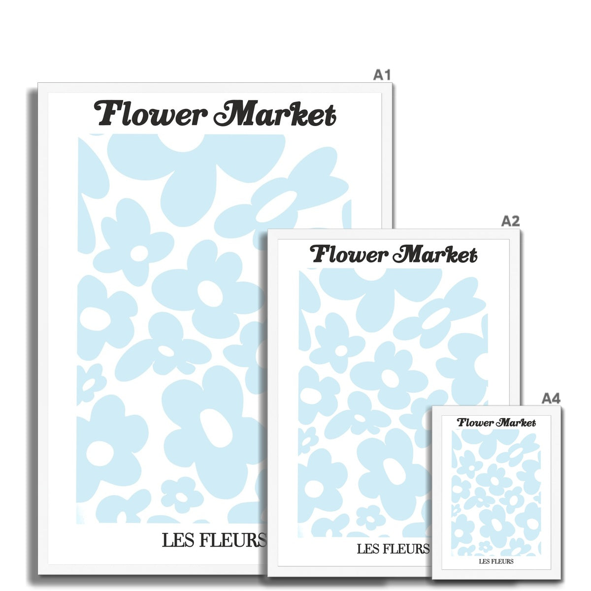 flower market / les fleurs Framed Print