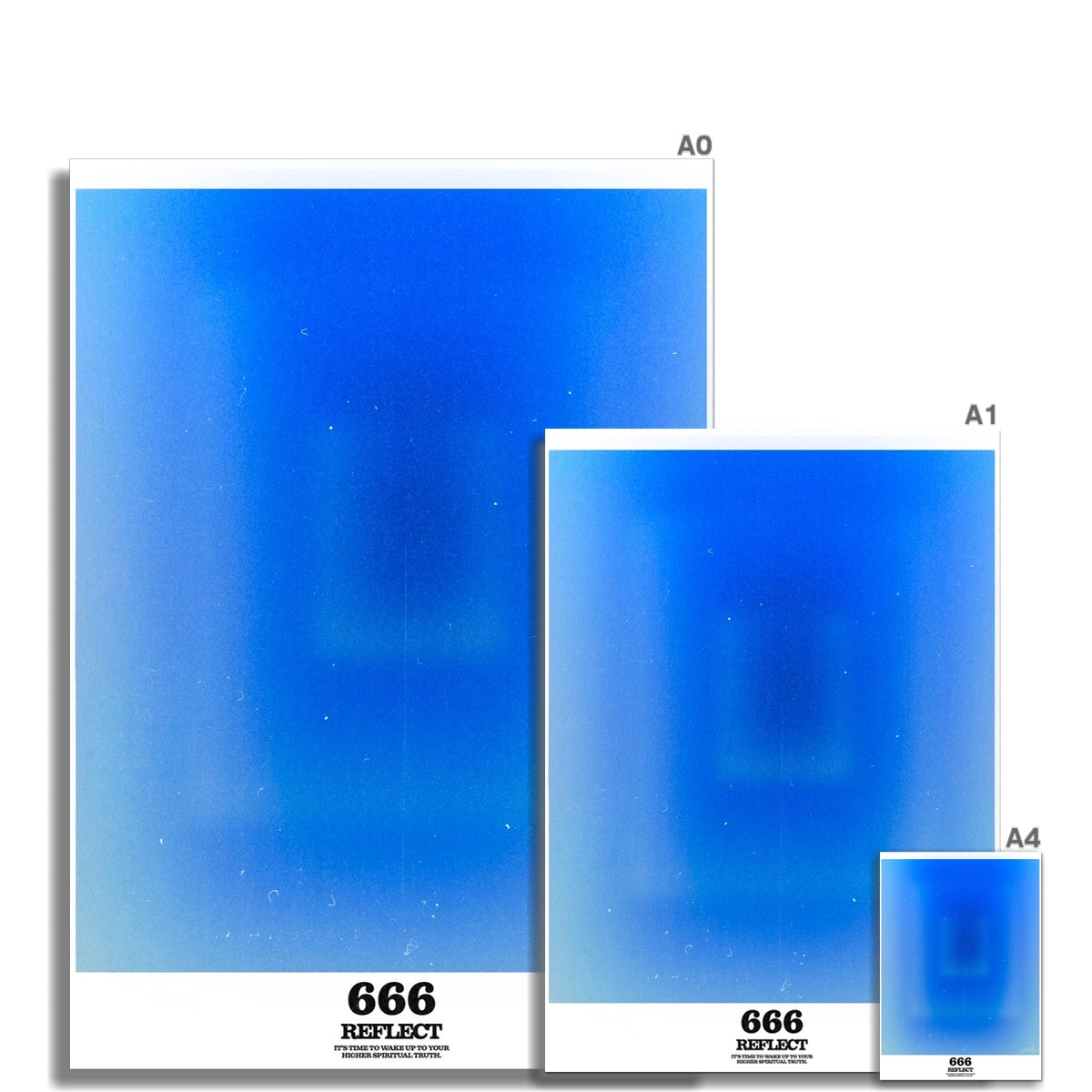 An angel number art print with a gradient aura. Add a touch of angel energy to your walls with a angel number auras. The perfect wall art posters to create a soft and dreamy aesthetic with your apartment or dorm decor. 666 Reflect: It Is Time To Wake Up To Your Higher Spiritual Truth.