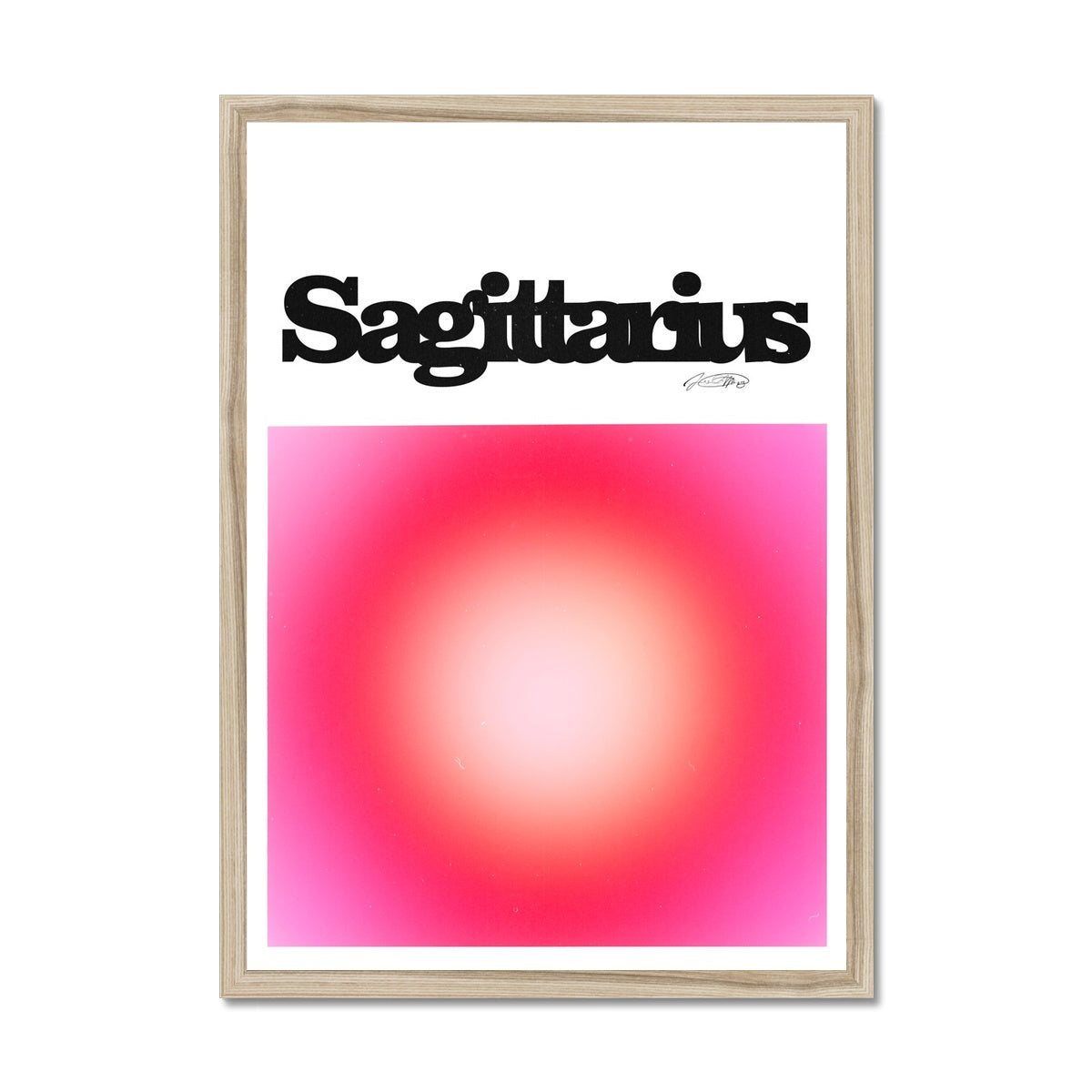 Our Sagittarius Aura art print is the perfect wall art to show off your star sign. Find a zodiac gradient print or poster in our astrology collection.
