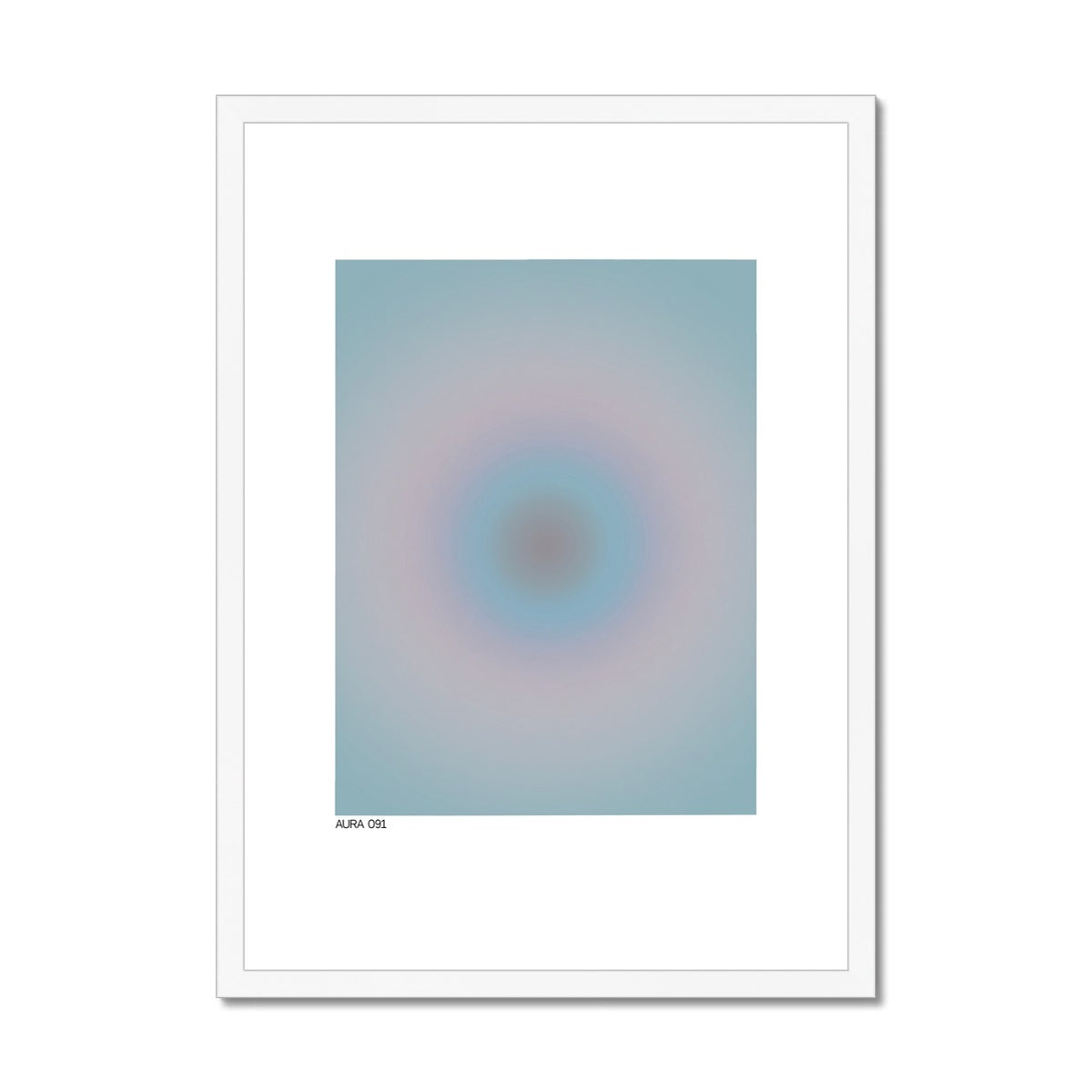 aura 091 Framed & Mounted Print