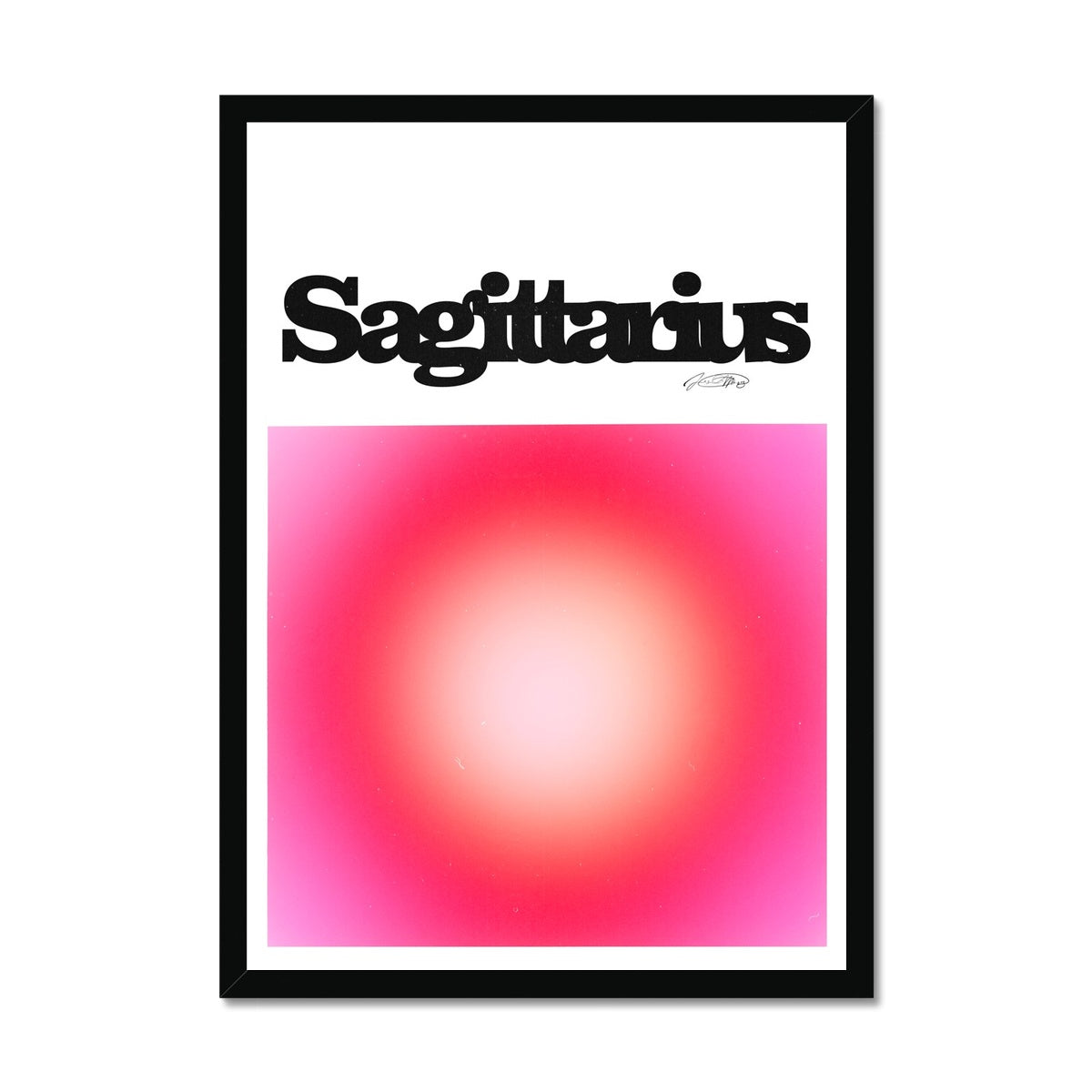 Our Sagittarius Aura art print is the perfect wall art to show off your star sign. Find a zodiac gradient print or poster in our astrology collection.
