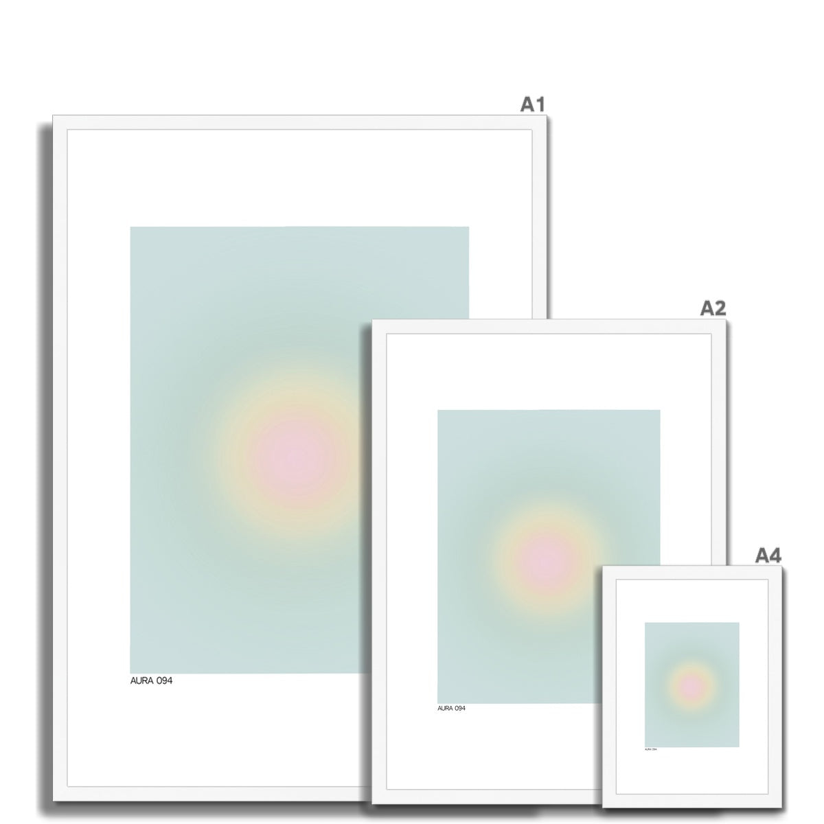 aura 094 Framed & Mounted Print