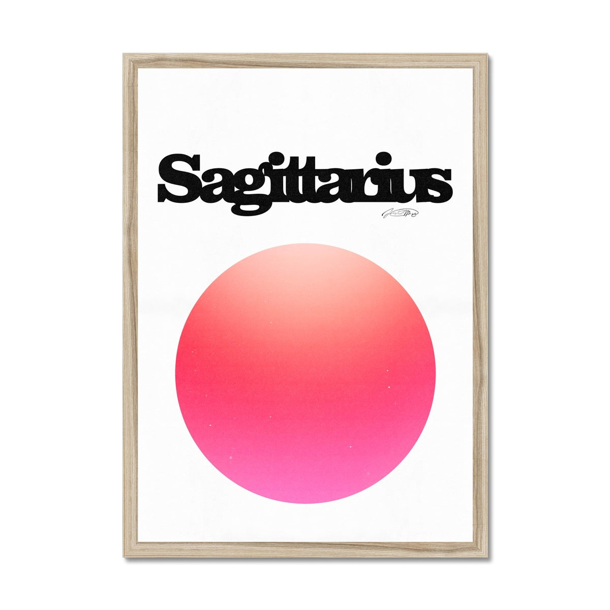 Our Sagittarius Aura art print is the perfect wall art to show off your star sign. Find a zodiac gradient print or poster in our astrology collection.
