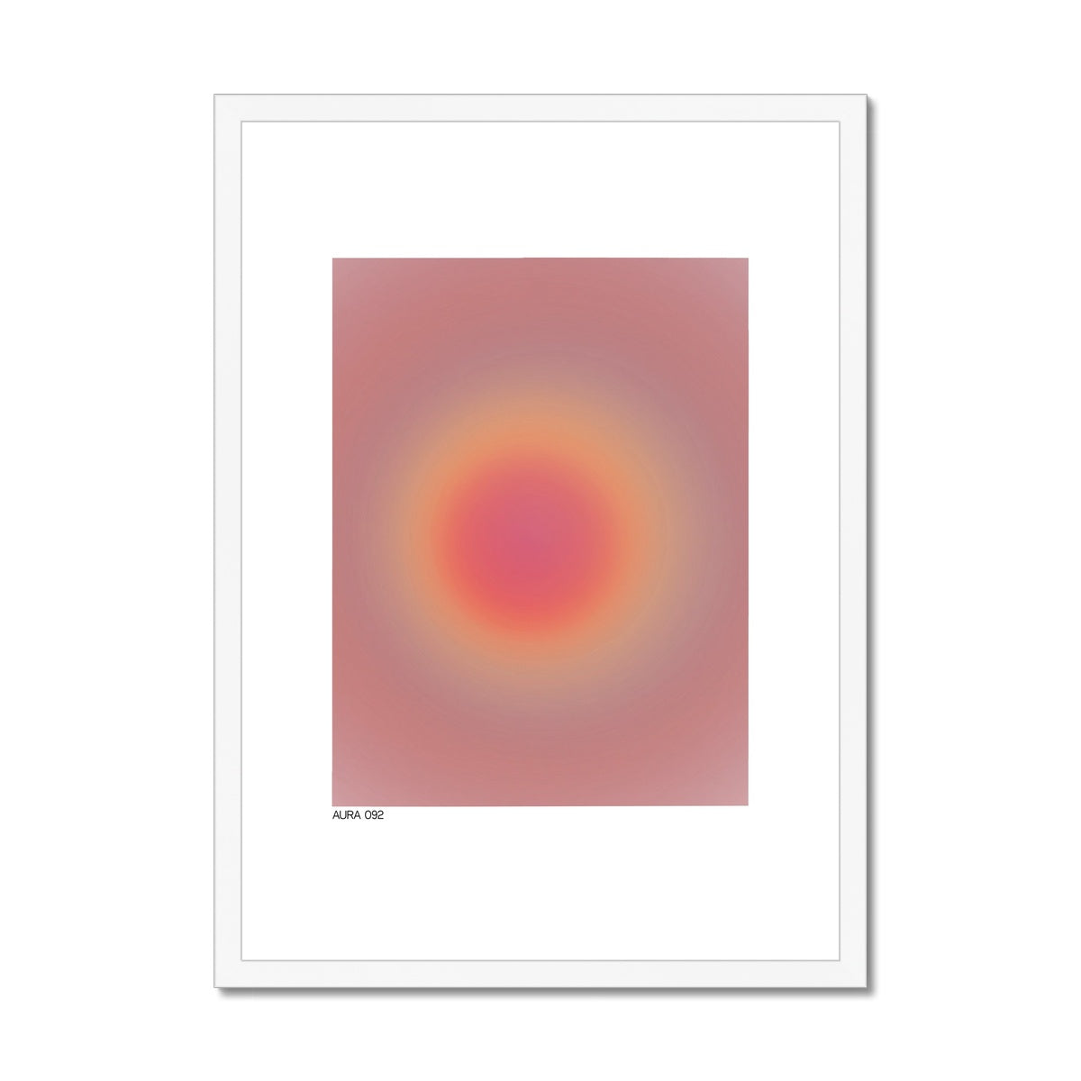 aura 092 Framed & Mounted Print
