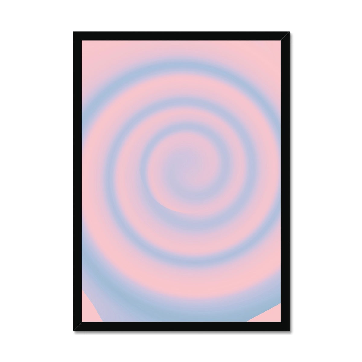 Sunset gradient aura wall art prints featuring warped pastel gradients. Colorful aura gradient posters perfect as aesthetic dorm and apartment decor.