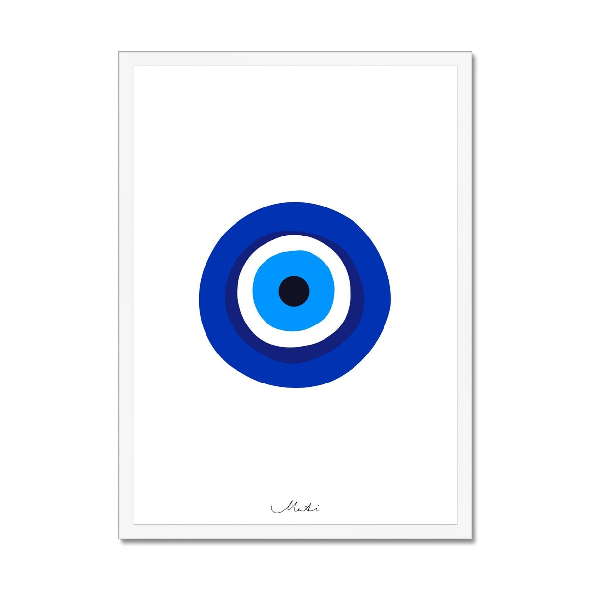 © les muses / Evil eye wall art prints inspired from the Greek islands of Santorini and Mykonos.
Colorful summer posters that make cute dorm and apartment decor.