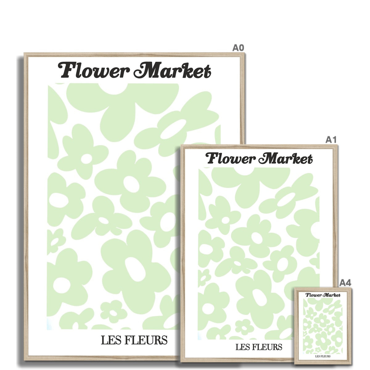 flower market / les fleurs Framed Print