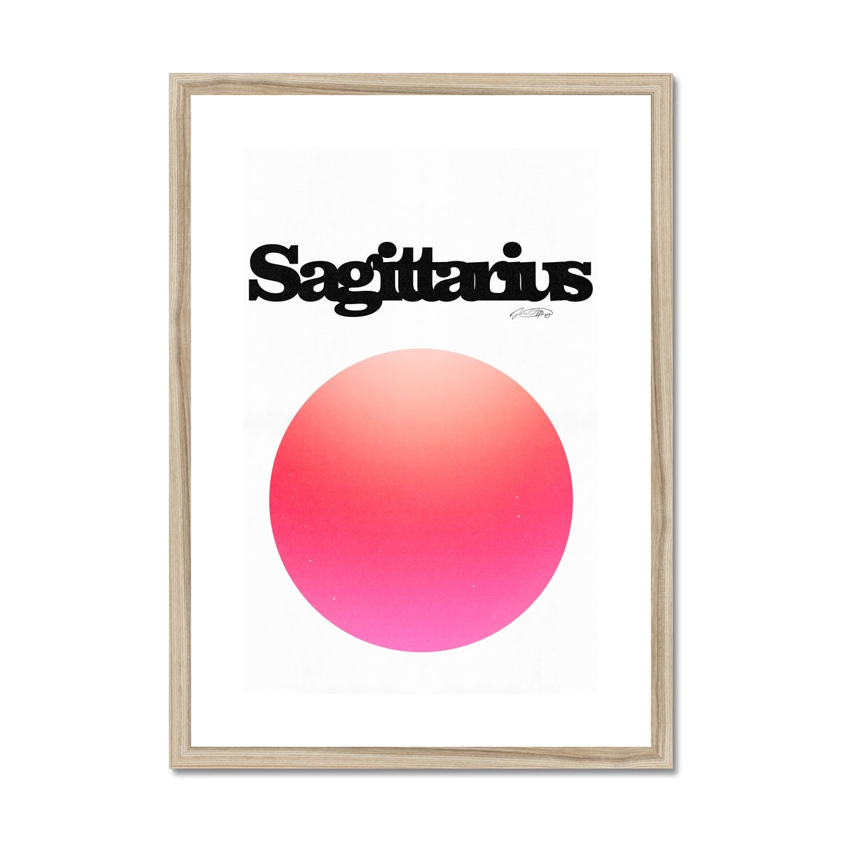 Our Sagittarius Aura art print is the perfect wall art to show off your star sign. Find a zodiac gradient print or poster in our astrology collection.
