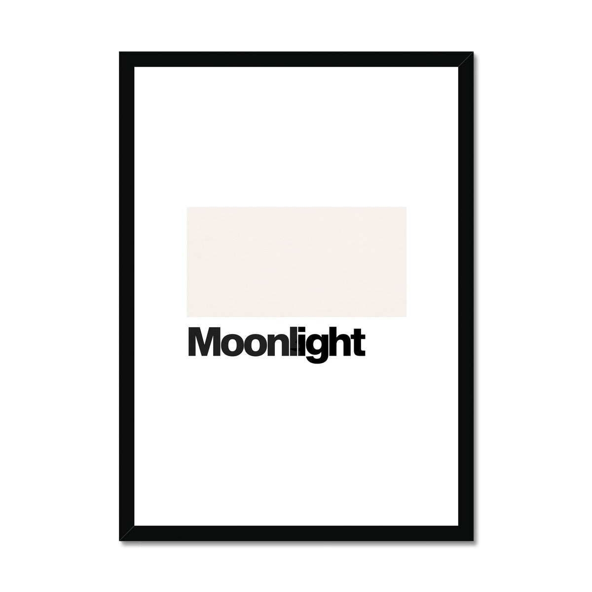 Moonlight Framed & Mounted Print