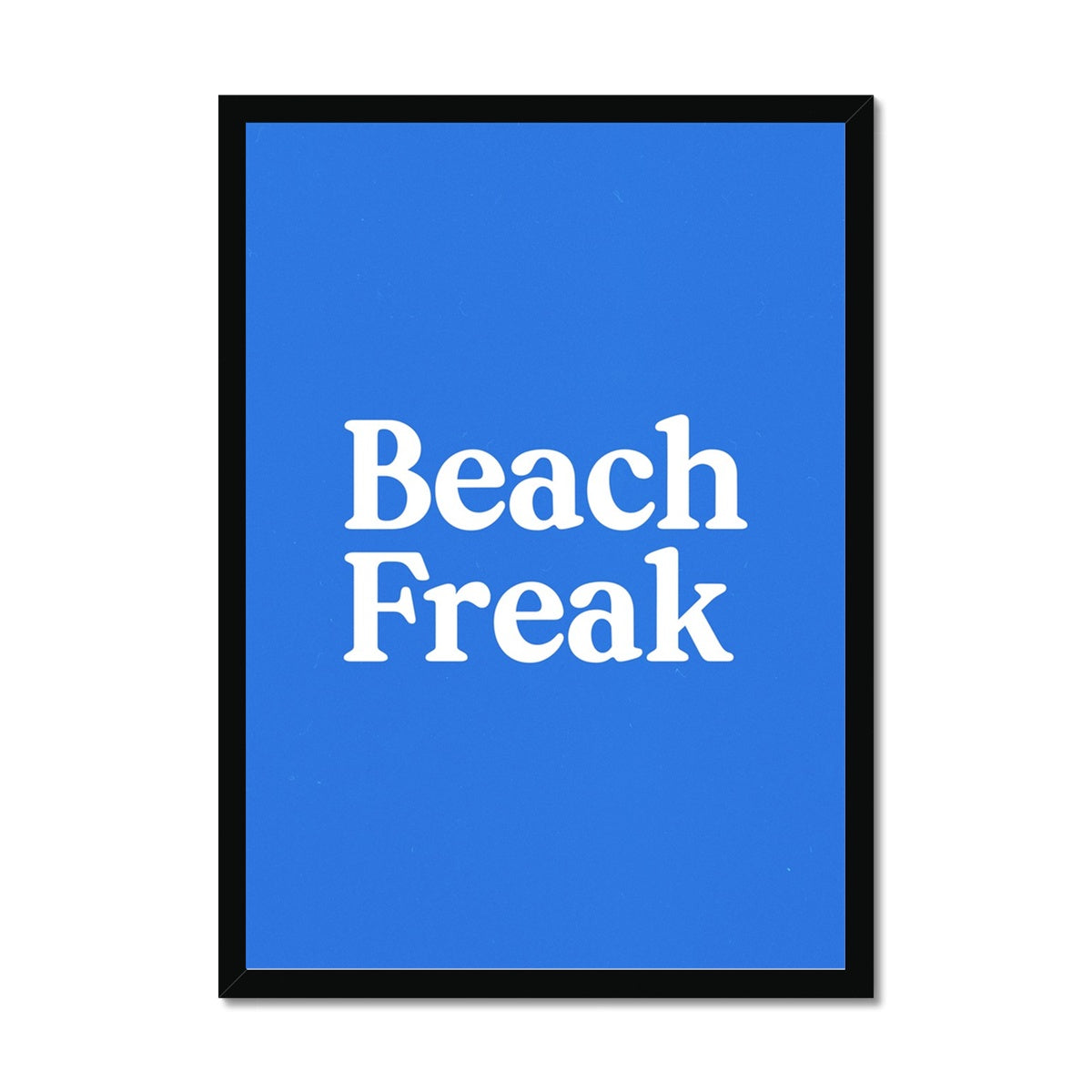 beach freak Framed Print