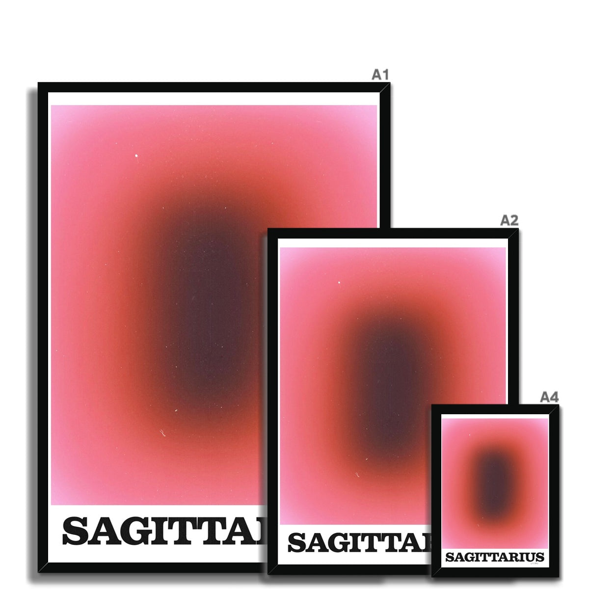 Our Sagittarius Aura art print is the perfect wall art to show off your star sign. Find a zodiac gradient print or poster in our astrology collection.
