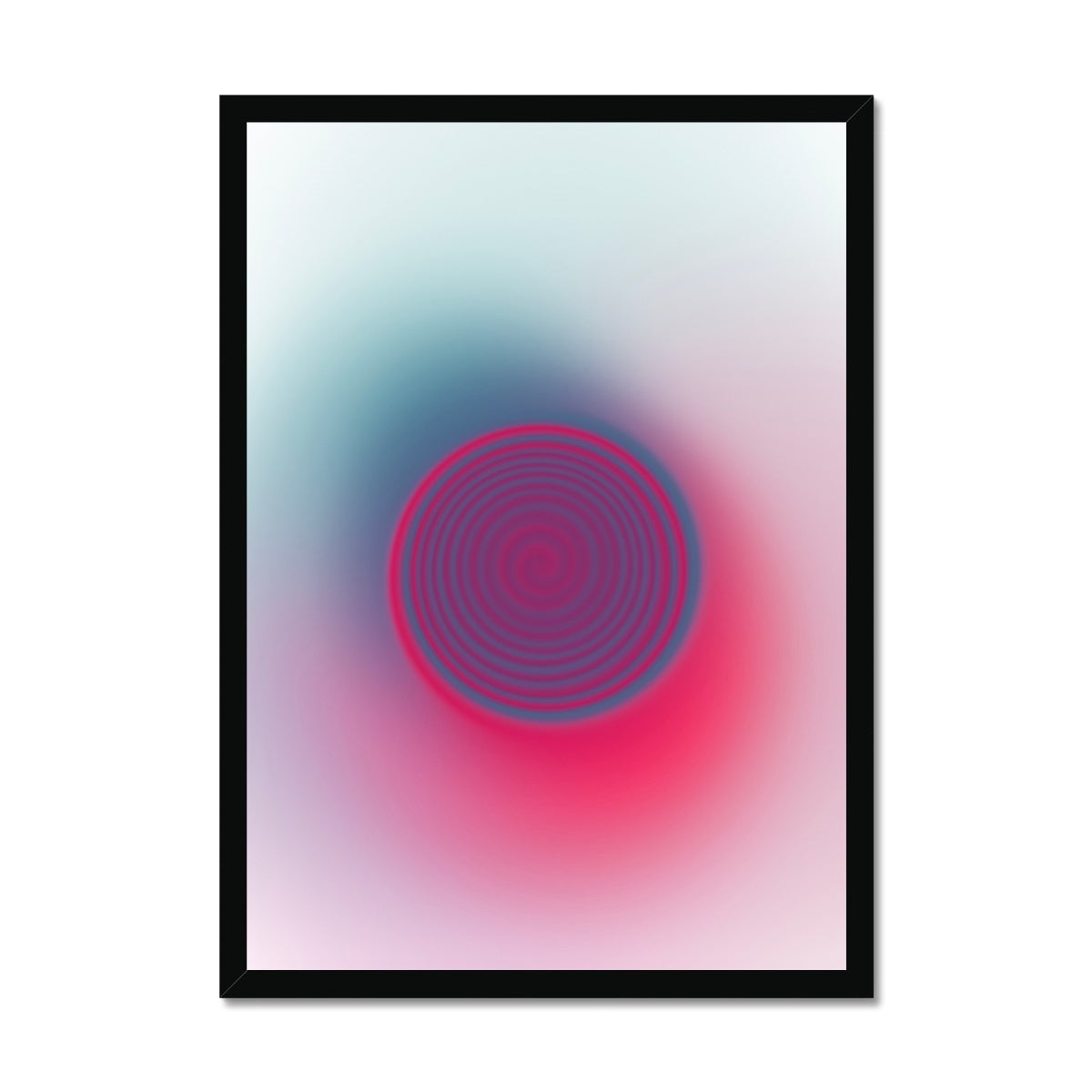 © les muses / Abstract aura wall art prints featuring warped gradients swirled to appear similar to a rabbit hole. Our colorful aura gradient posters are an aesthetic addition to any dorm or apartment decor.