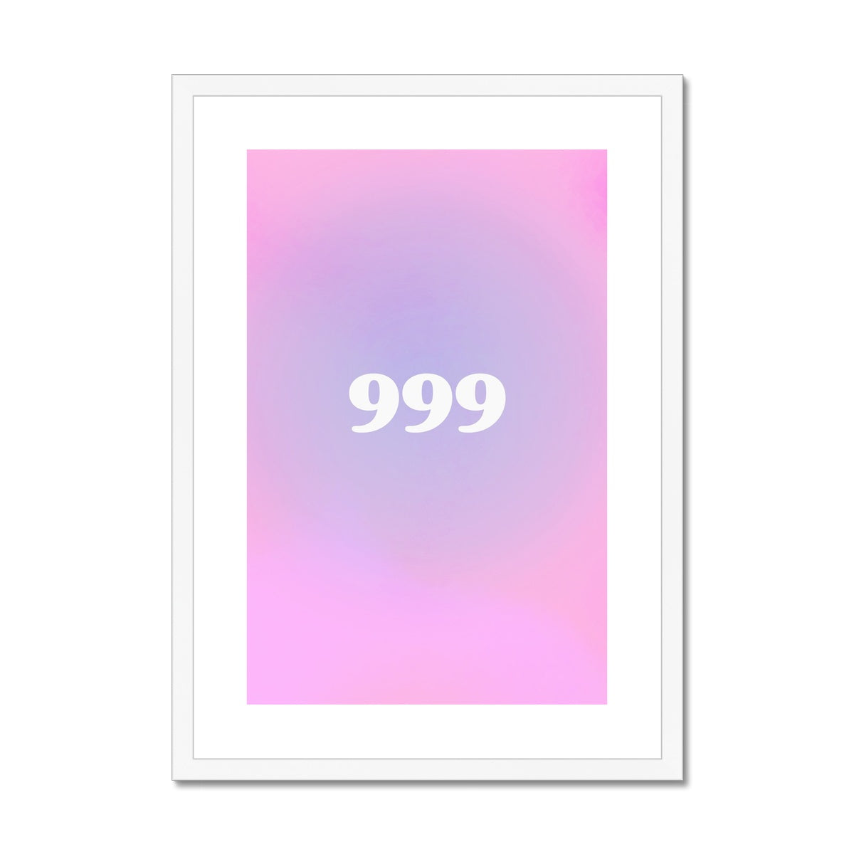 An angel number art print with a gradient aura. Add a touch of angel energy to your walls with a angel number auras. The perfect wall art posters to create a soft and dreamy aesthetic with your apartment or dorm decor. 999 Release: It’s Time To Let Go Of What’s No Longer Serving You.