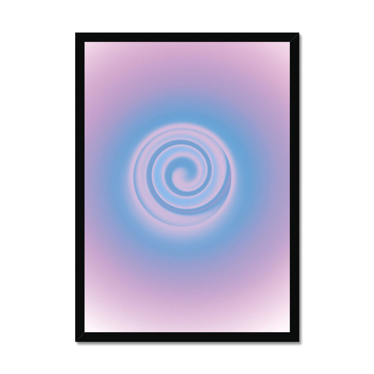 Sunset gradient aura wall art prints featuring warped pastel gradients. Colorful aura gradient posters perfect as aesthetic dorm and apartment decor.