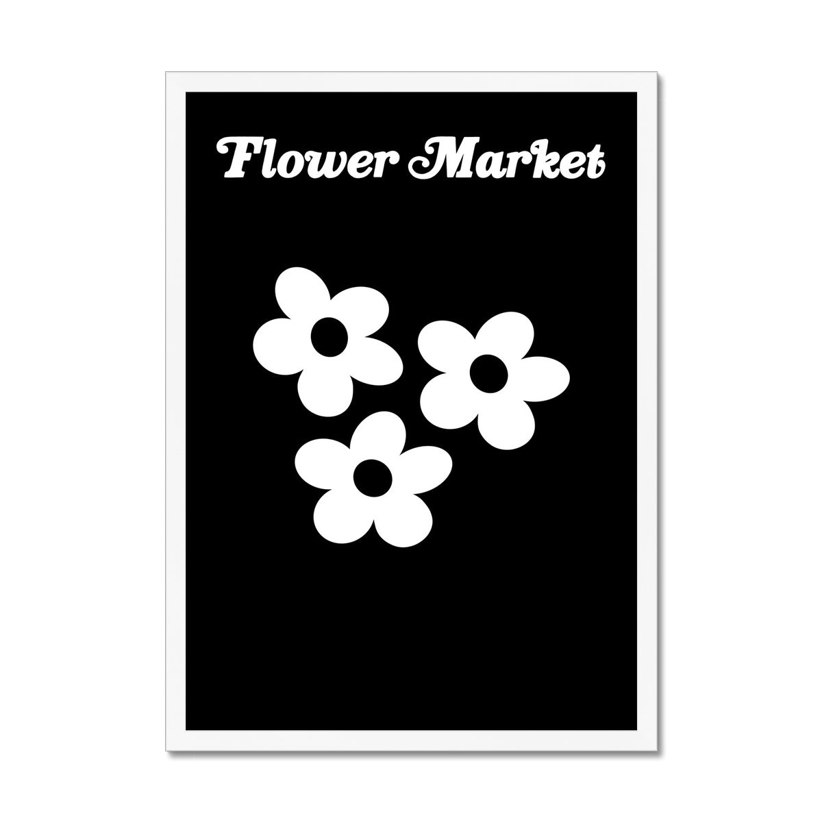 © les muses / Our Flower Market / Daisy collection features wall art with retro daisy designs under original hand drawn typography. Danish pastel posters full of daisies to brighten up any gallery wall. 