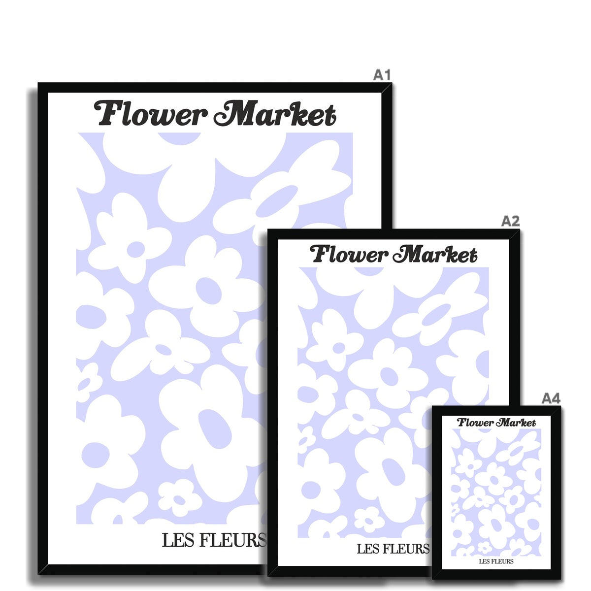 flower market / les fleurs Framed Print