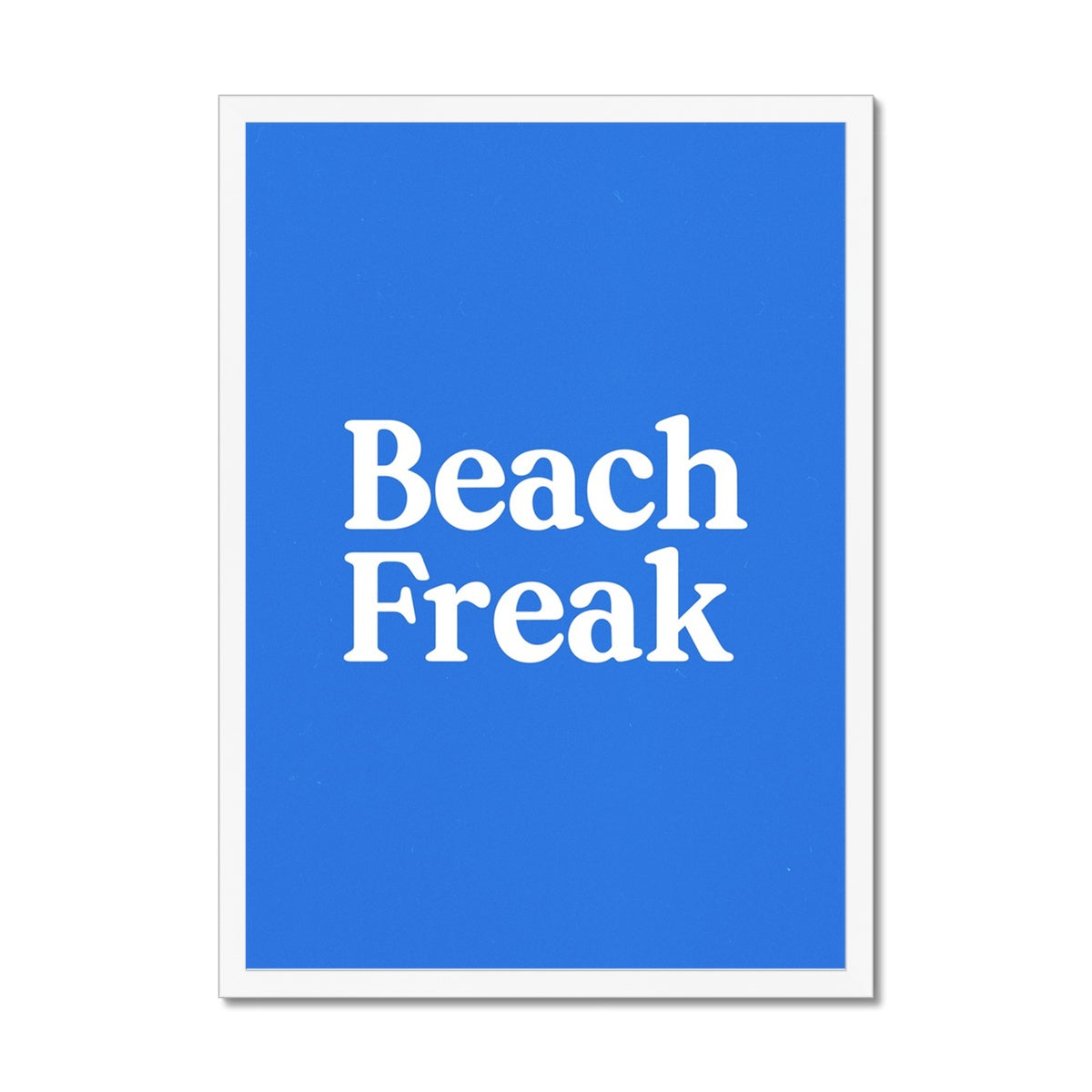 beach freak Framed Print