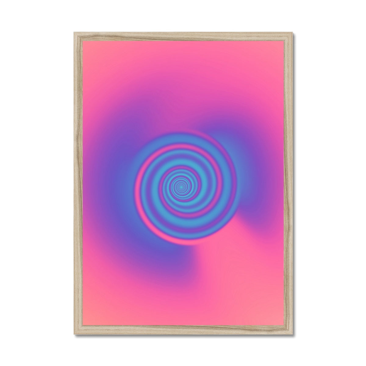 © les muses / Abstract aura wall art prints featuring warped gradients swirled to appear similar to a rabbit hole. Our colorful aura gradient posters are an aesthetic addition to any dorm or apartment decor.
