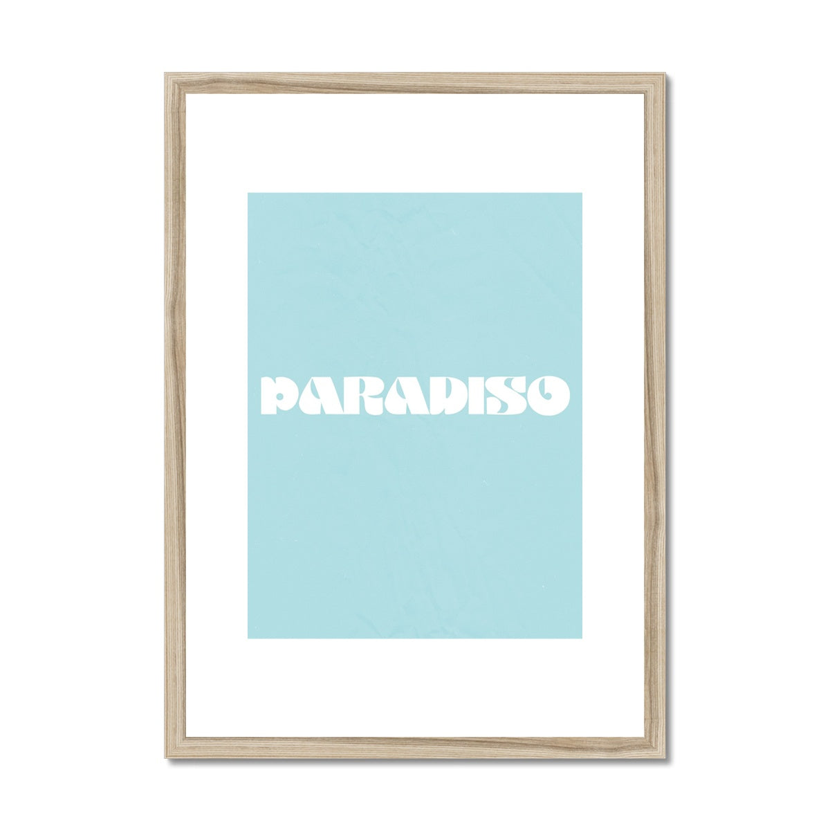 paradiso Framed & Mounted Print
