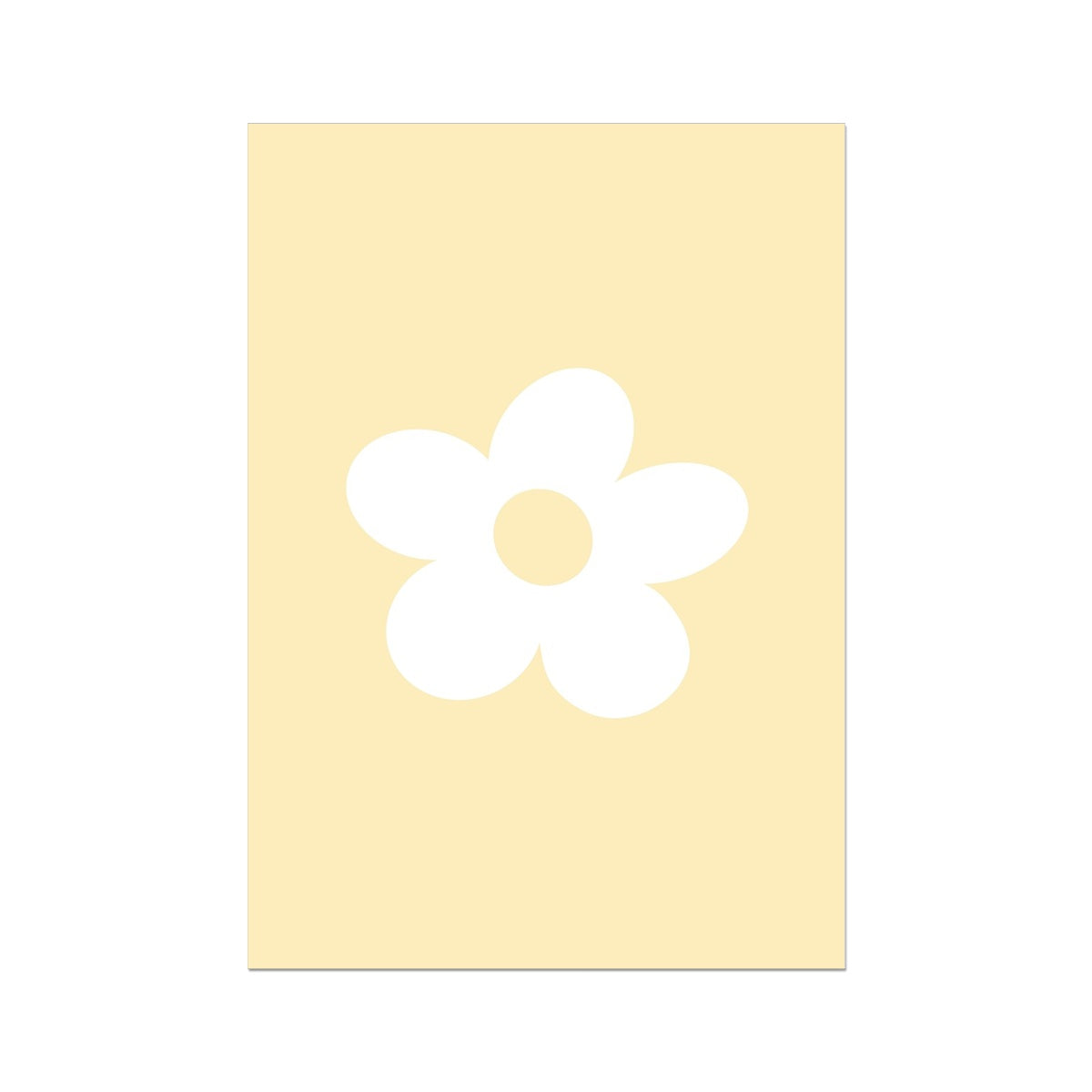© les muses / Daisy is a collection of danish pastel wall art full of retro daisies.The aesthetic art prints feature a simple design of a single daisy in an array of dreamy pastels.  A trendy flower poster perfect as apartment and dorm decor. 
