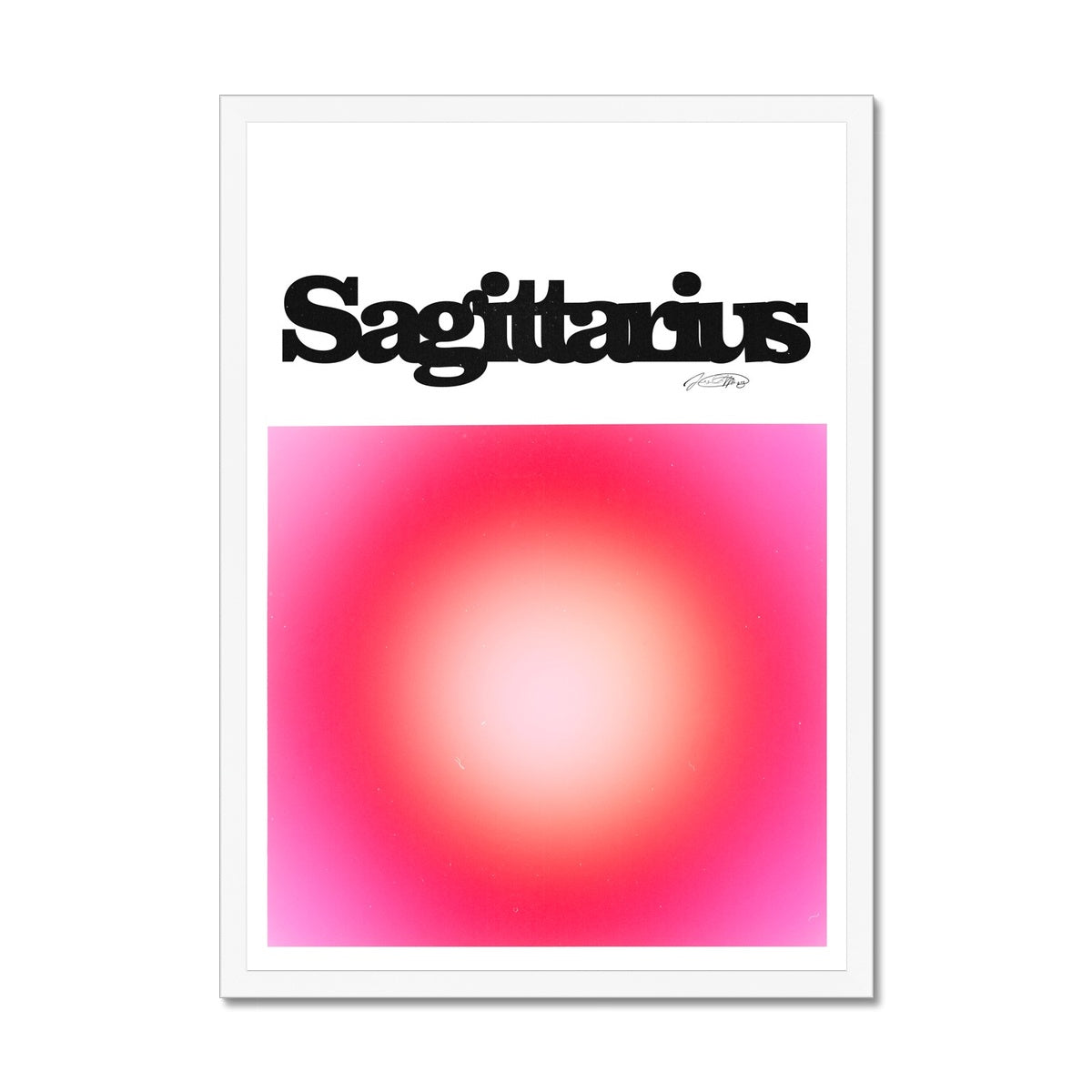 Our Sagittarius Aura art print is the perfect wall art to show off your star sign. Find a zodiac gradient print or poster in our astrology collection.
