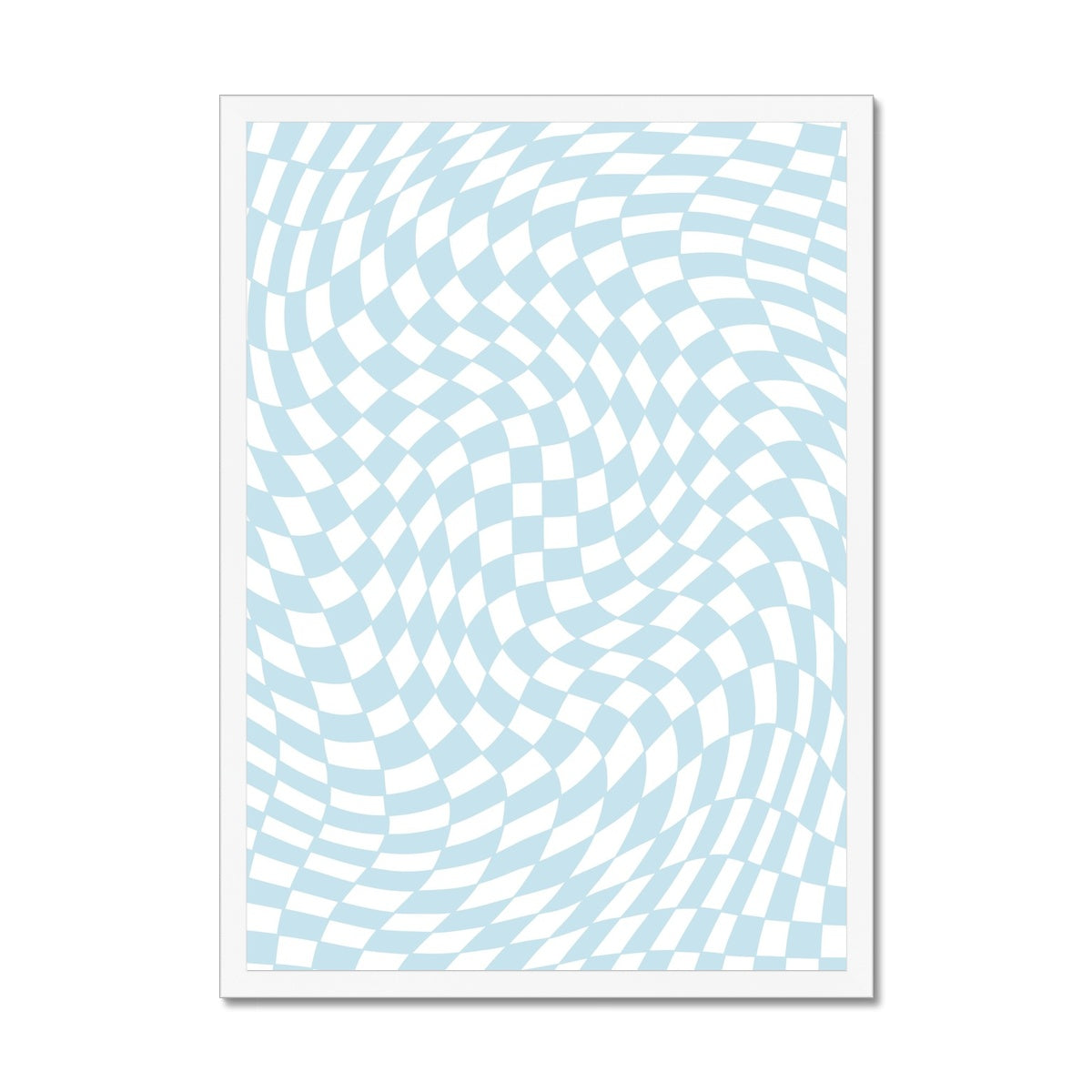 © les muses / Danish pastel art prints full of psychedelic wavy checkers.
Retro warped checker posters in dreamy pastels perfect for funky apartment or trendy dorm decor. 