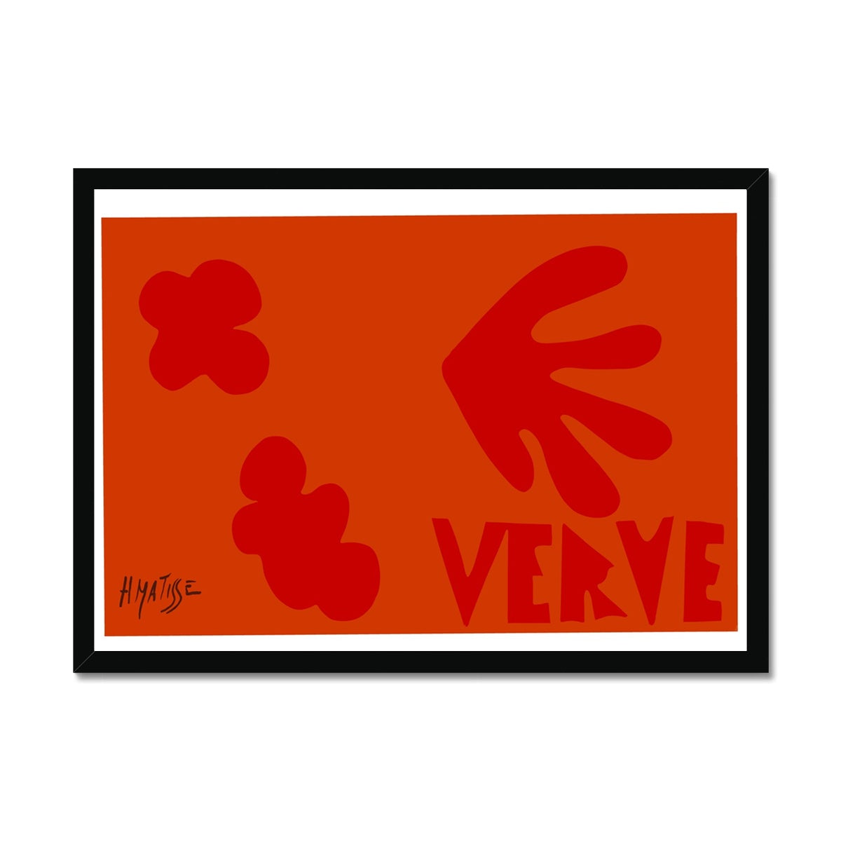 verve Framed Print