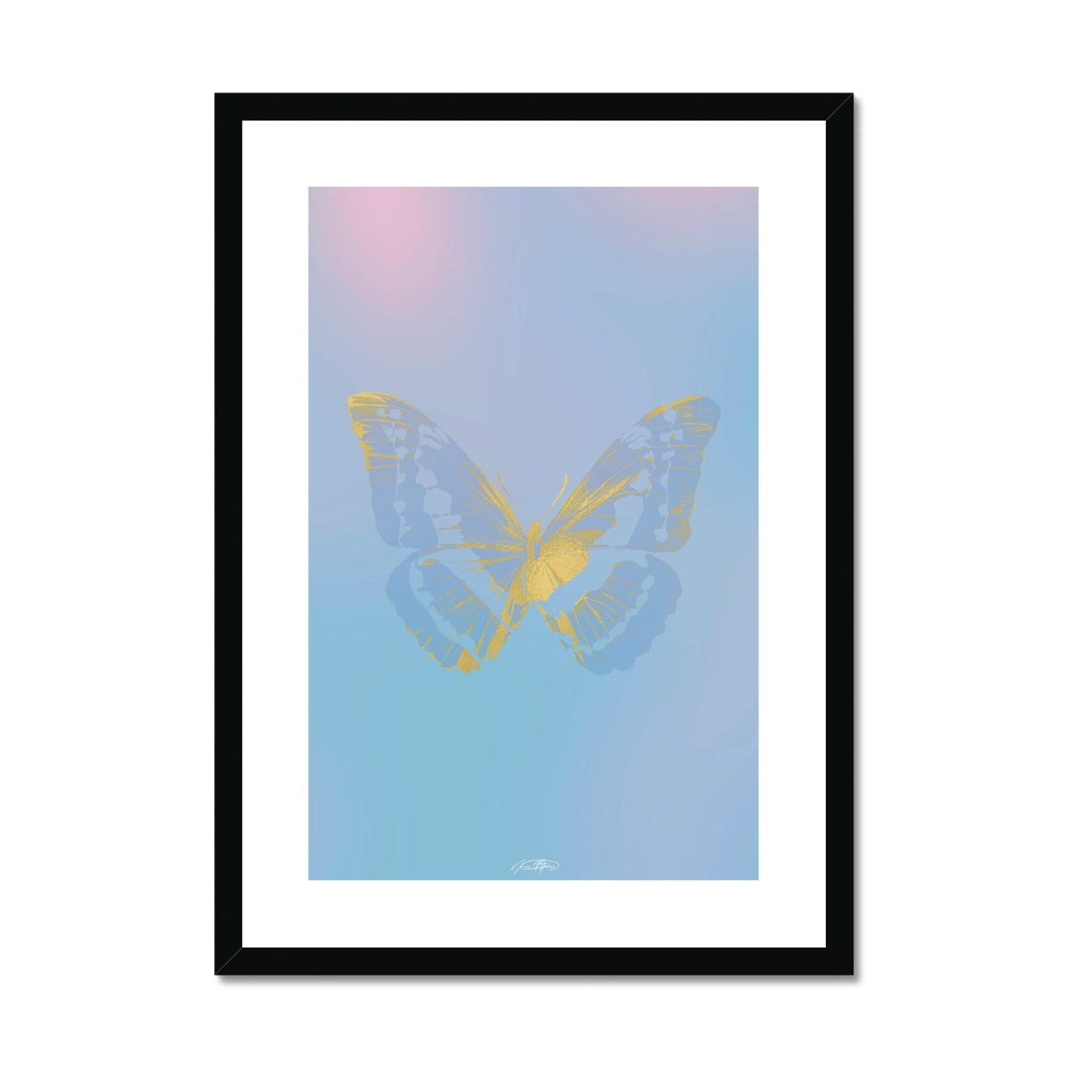 © les muses / Psyches is a collection of butterfly art prints featuring original illustrations of butterflies in an array with aura, gradient and glitter colors. The collection was inspired from the formal greek word psyche, thought to be the soul of the dead, and is comprised of over a hundred dreamy danish pastel butterfly posters, with silver and gold foil options. 