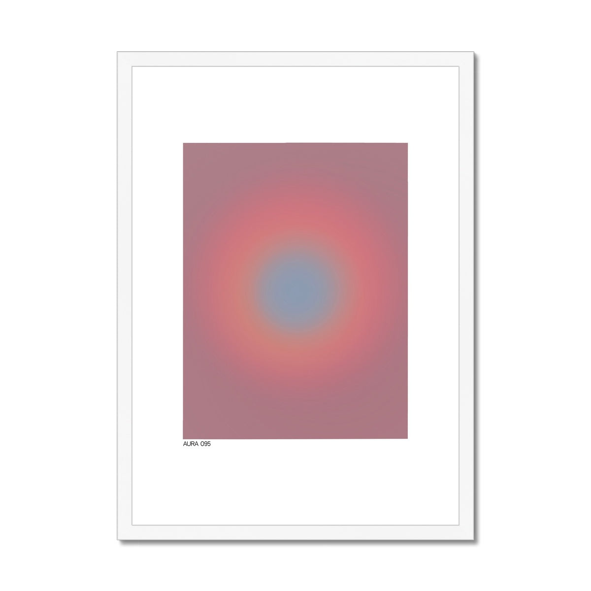 aura 095 Framed & Mounted Print