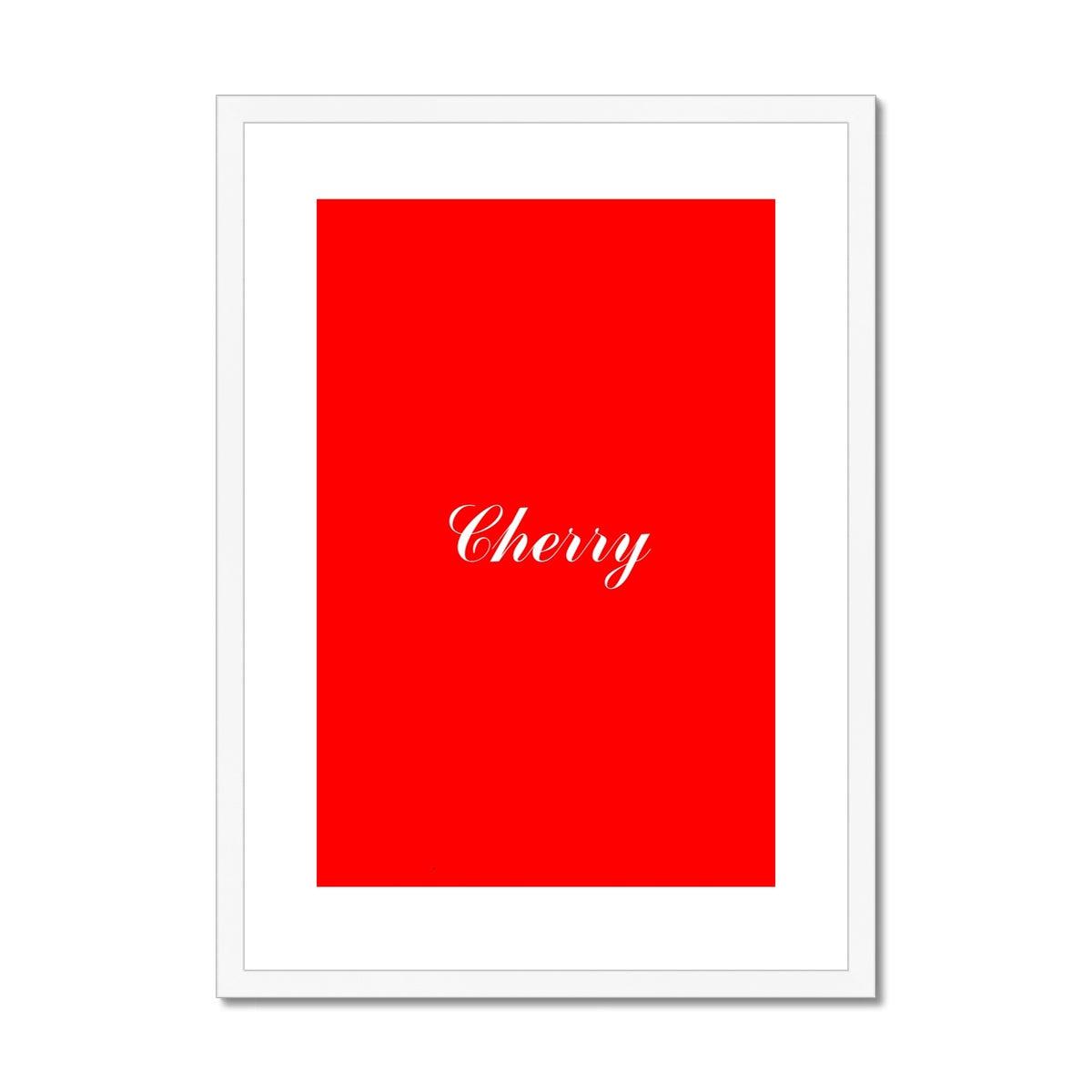 cherry Framed & Mounted Print