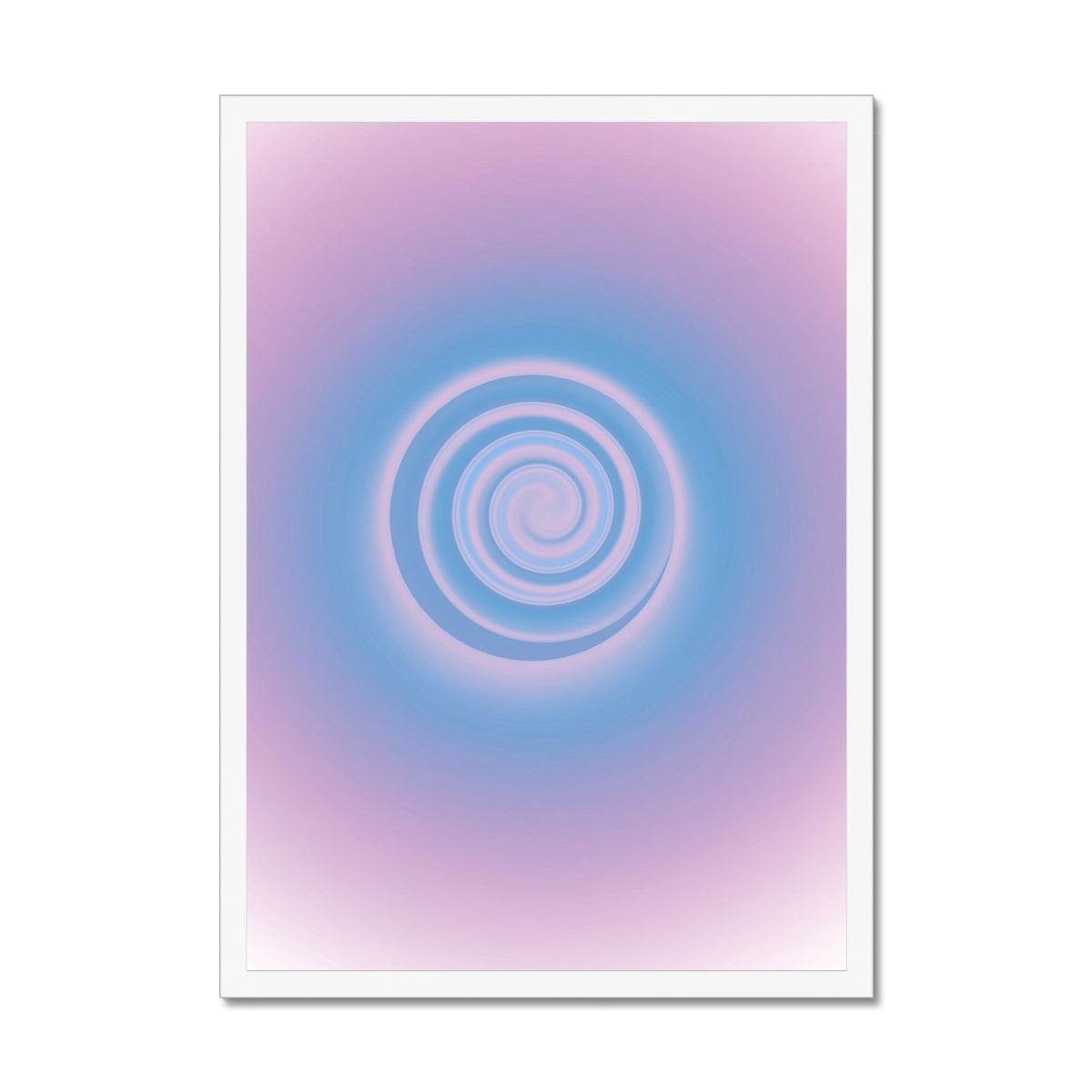 Sunset gradient aura wall art prints featuring warped pastel gradients. Colorful aura gradient posters perfect as aesthetic dorm and apartment decor.