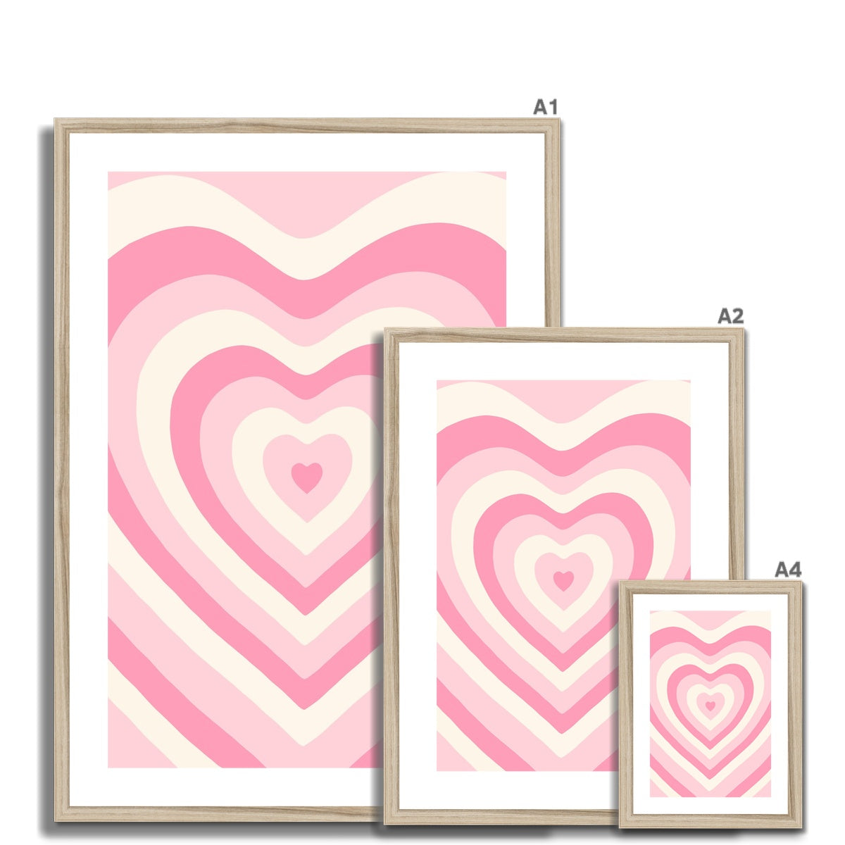 © les muses / Trendy endless heart design art prints with a girly Y2K and groovy 70s aesthetic.
Cool retro style posters perfect for danish pastel wall art decor in a dorm or apartment.