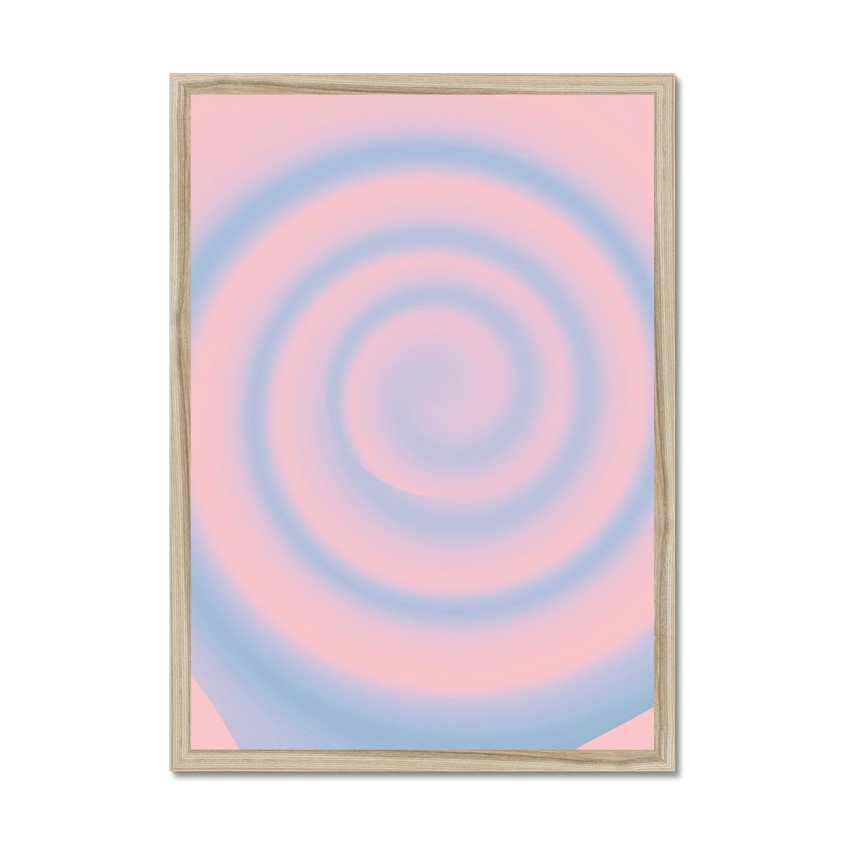 Sunset gradient aura wall art prints featuring warped pastel gradients. Colorful aura gradient posters perfect as aesthetic dorm and apartment decor.