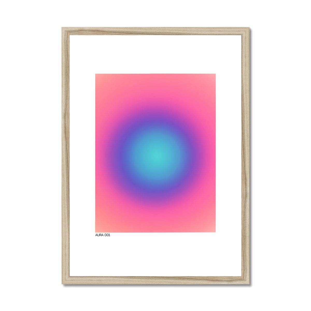 aura 001 Framed & Mounted Print