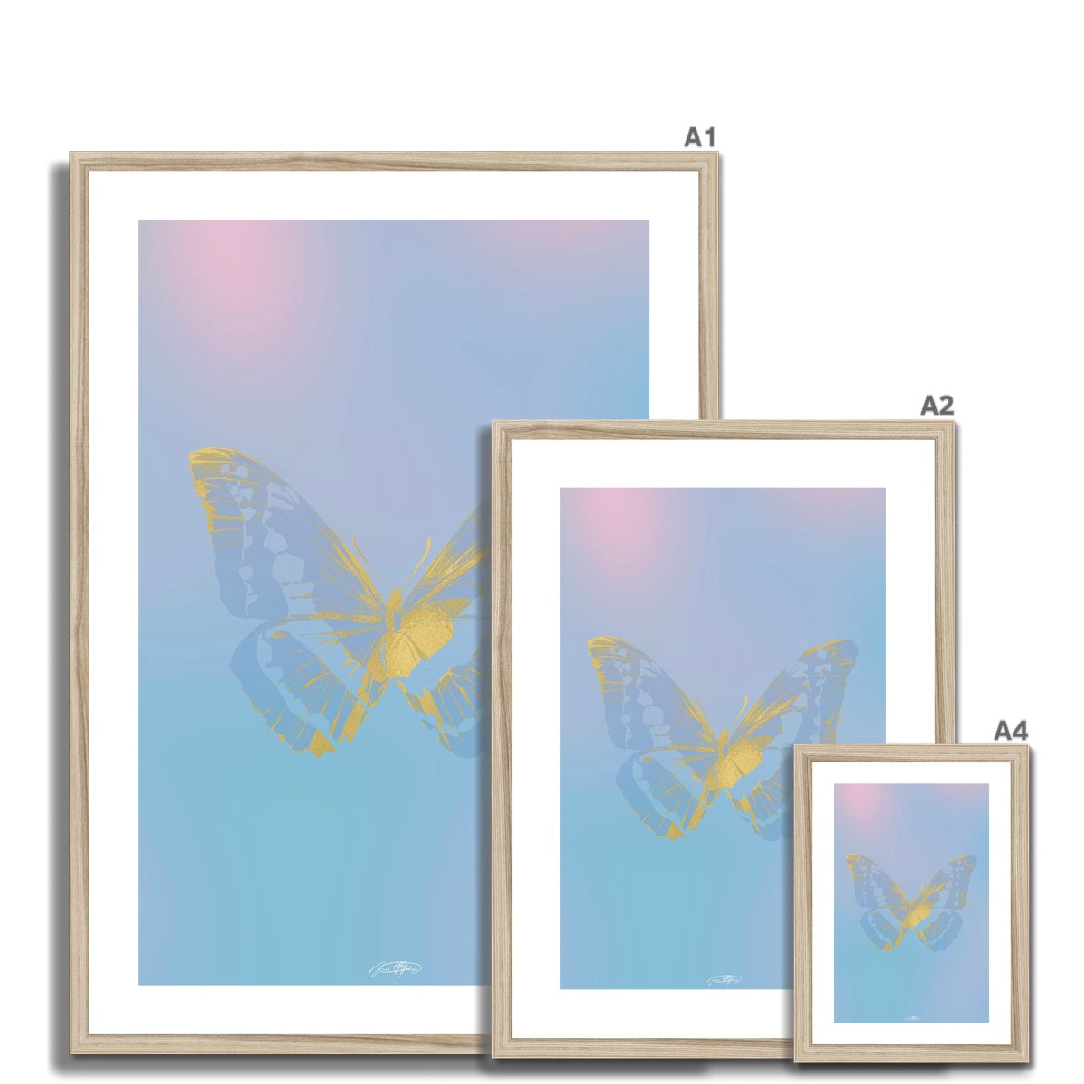 © les muses / Psyches is a collection of butterfly art prints featuring original illustrations of butterflies in an array with aura, gradient and glitter colors. The collection was inspired from the formal greek word psyche, thought to be the soul of the dead, and is comprised of over a hundred dreamy danish pastel butterfly posters, with silver and gold foil options. 