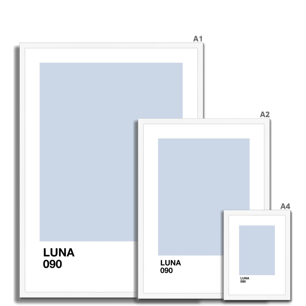 luna Framed & Mounted Print