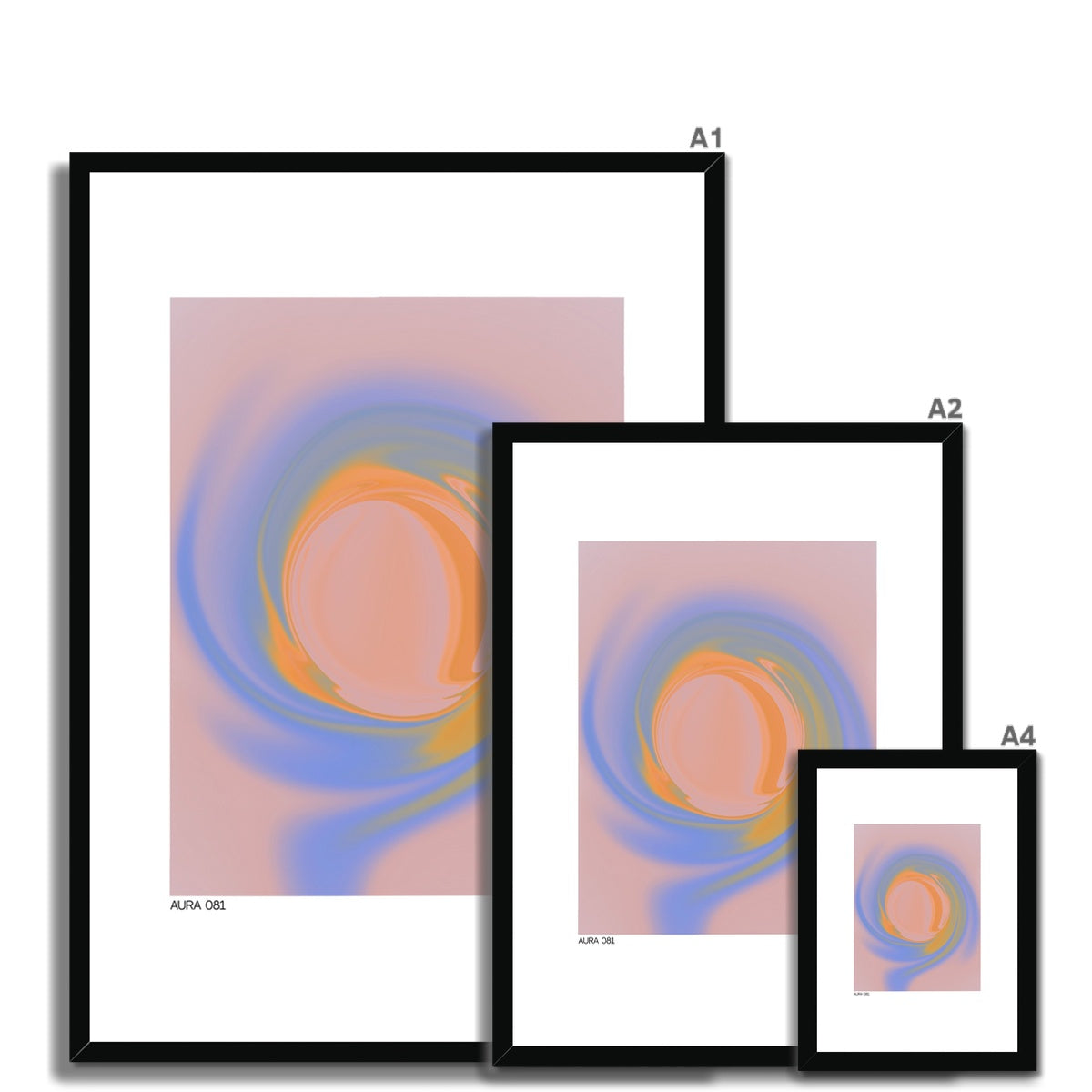 aura 081 Framed & Mounted Print