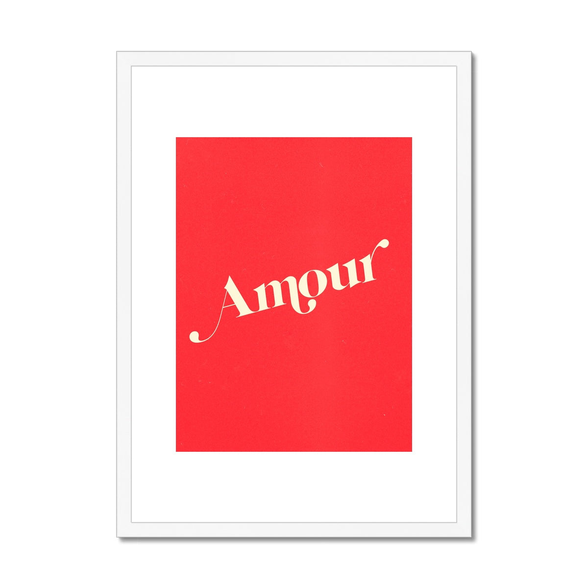 amour Framed & Mounted Print