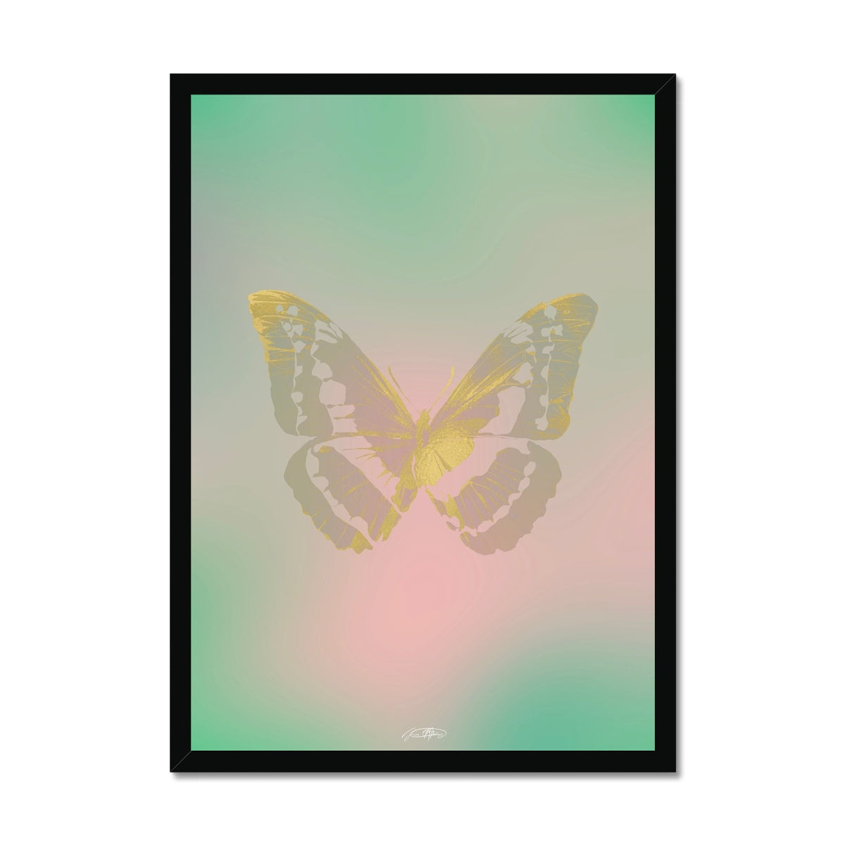 © les muses / Psyches is a collection of butterfly art prints featuring original illustrations of butterflies in an array with aura, gradient and glitter colors. The collection was inspired from the formal greek word psyche, thought to be the soul of the dead, and is comprised of over a hundred dreamy danish pastel butterfly posters, with silver and gold foil options. 