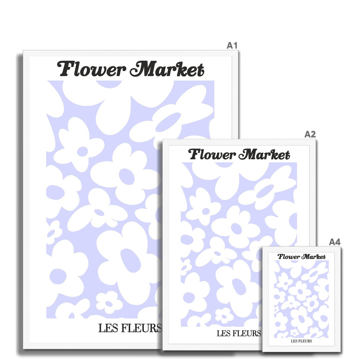 flower market / les fleurs Framed Print