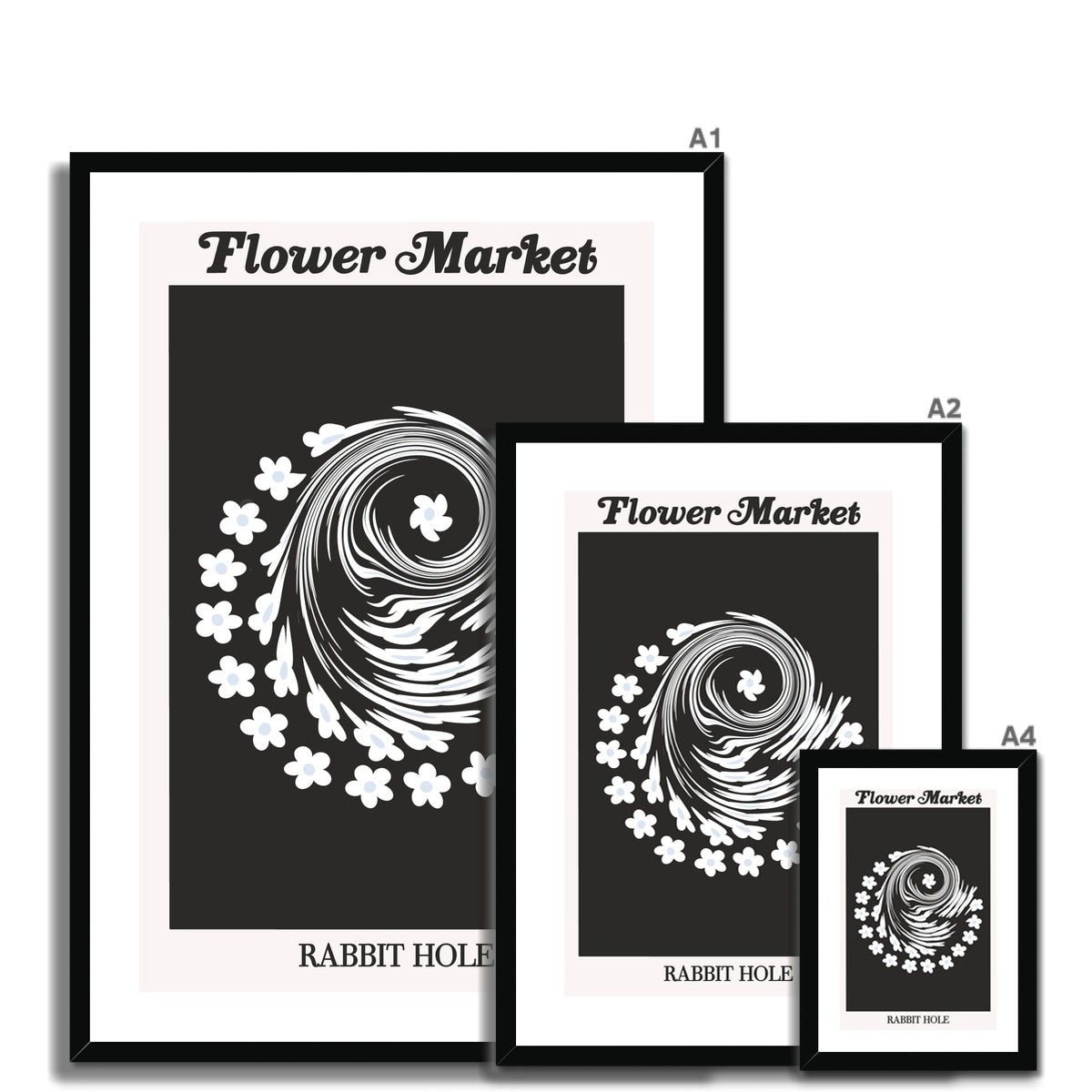 Our Flower Market collection features wall art with vibrant floral illustrations under original hand drawn typography. Danish pastel posters full of flowers that will brighten up any gallery wall. The full resolution art prints of our popular Flower Market and Fruit Market designs are available only from Les Muses. 