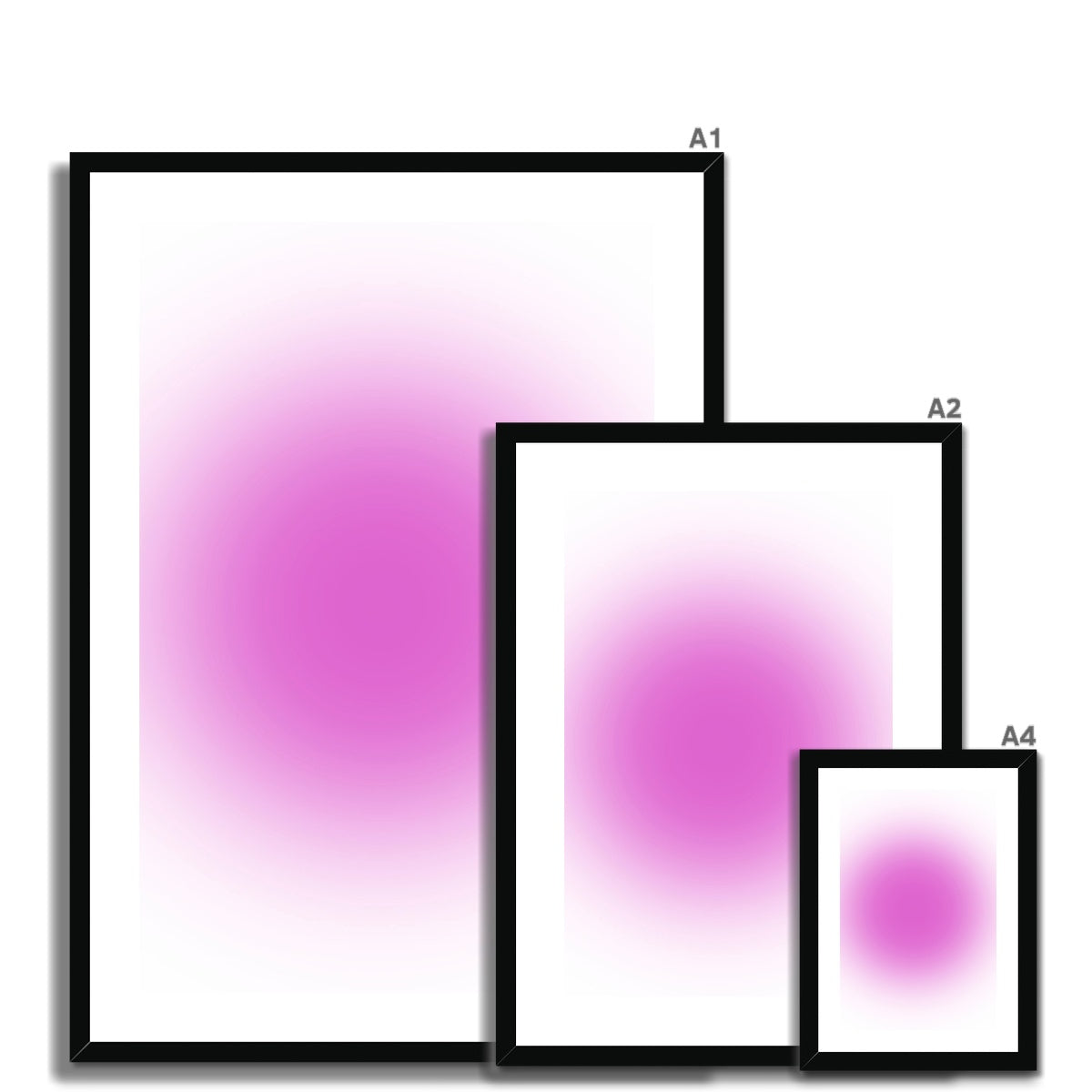 Simple gradient aura wall art prints featuring minimalist pastel Our vibrant aura gradient posters have an endless array of color options perfect for aesthetic dorm and apartment decor.