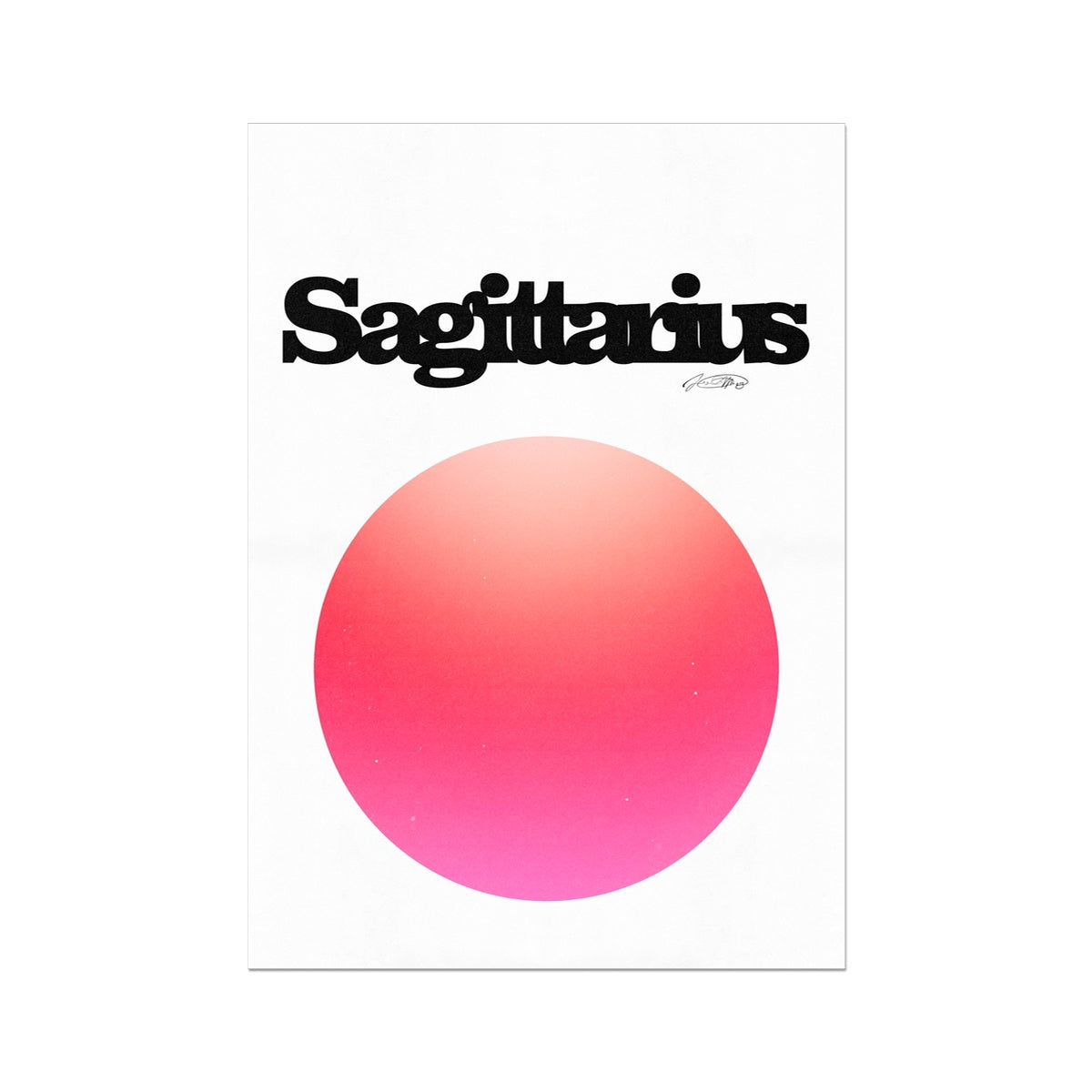 Our Sagittarius Aura art print is the perfect wall art to show off your star sign. Find a zodiac gradient print or poster in our astrology collection.
