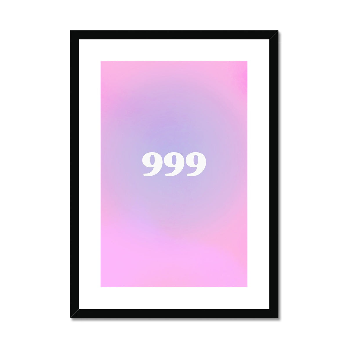 An angel number art print with a gradient aura. Add a touch of angel energy to your walls with a angel number auras. The perfect wall art posters to create a soft and dreamy aesthetic with your apartment or dorm decor. 999 Release: It’s Time To Let Go Of What’s No Longer Serving You.