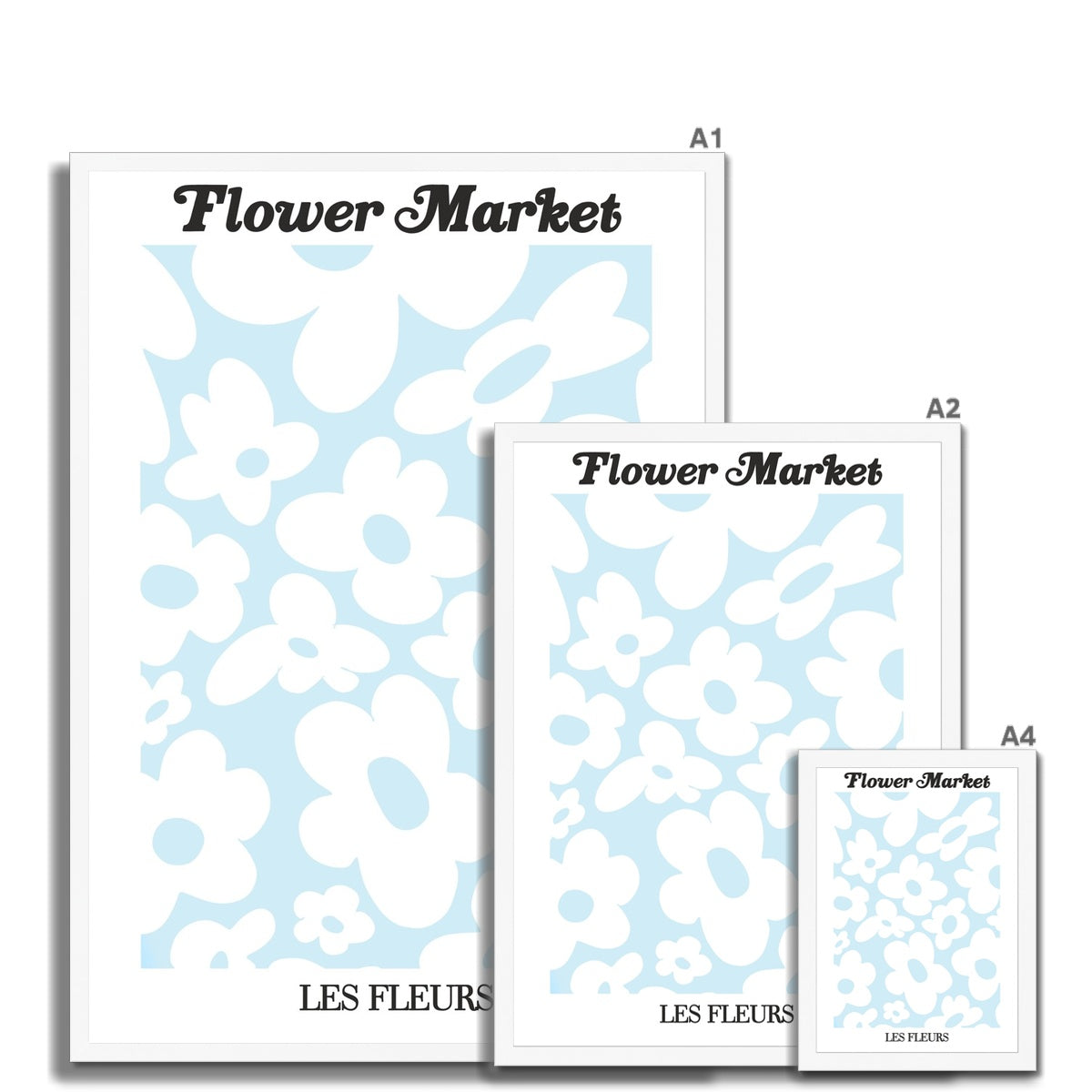 flower market / les fleurs Framed Print